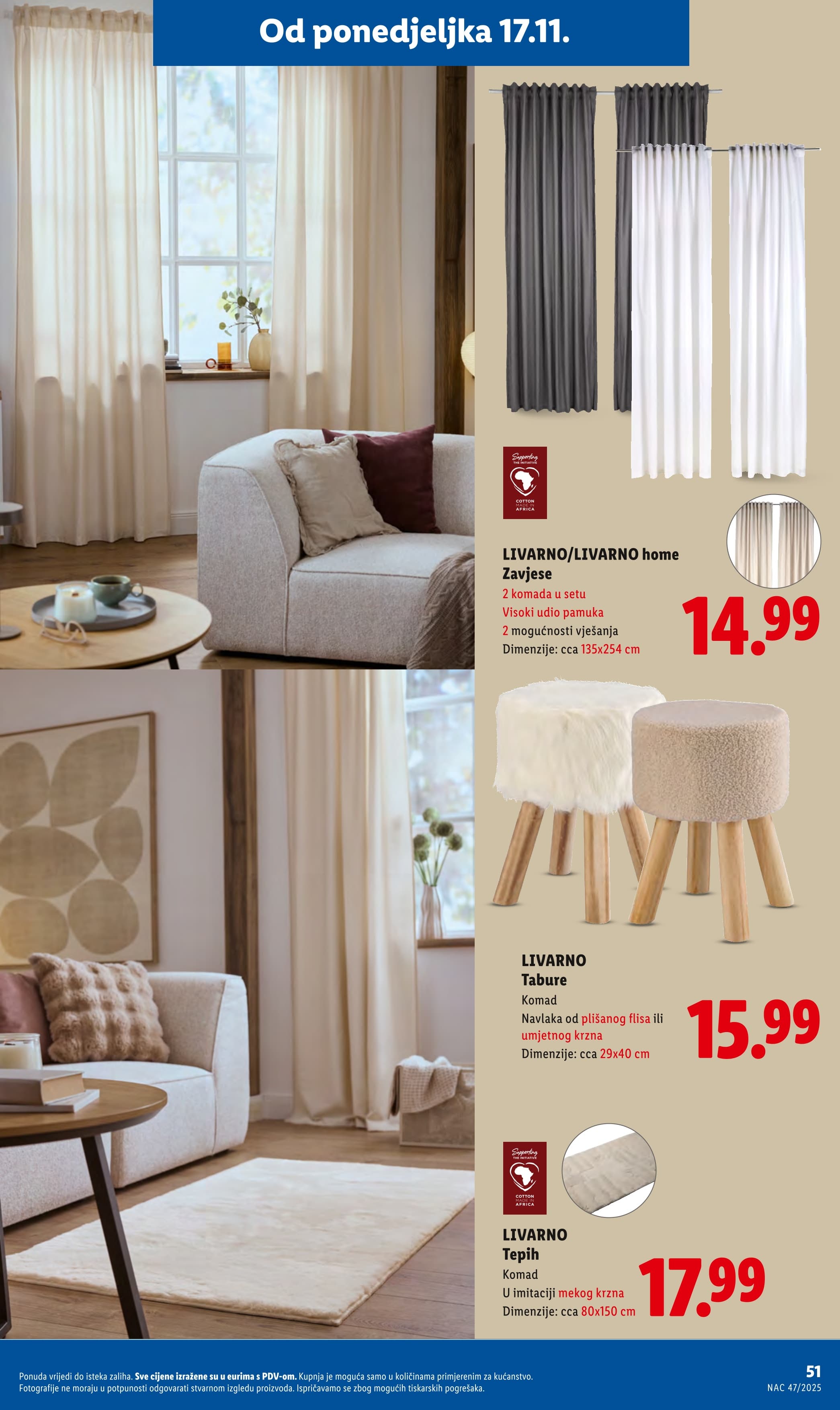 Stranica 51. Lidl kataloga - Akcije od 17.11. do 23.11.2025.