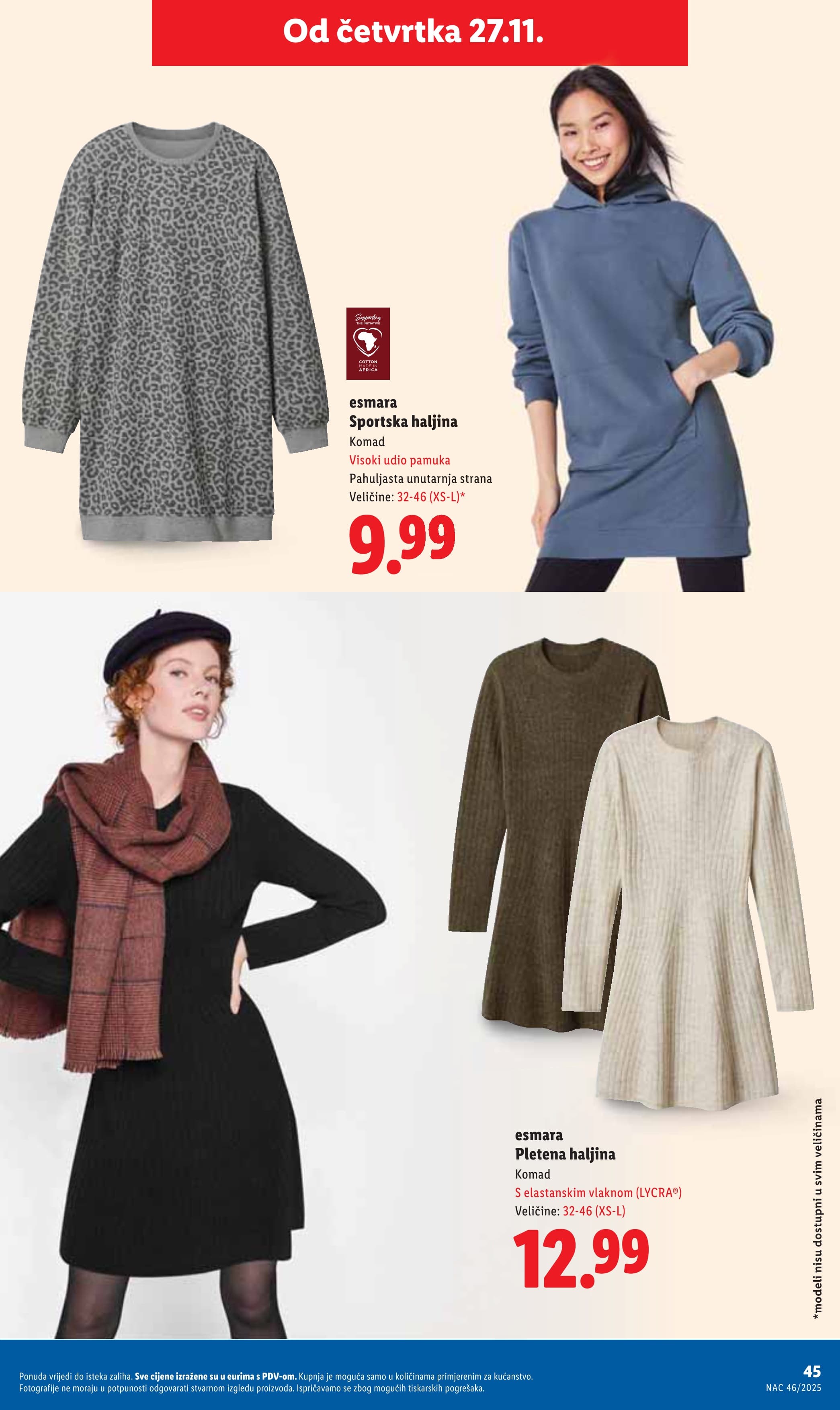 Stranica 2. Lidl kataloga - Akcije od 27.11. do 30.11.2025.