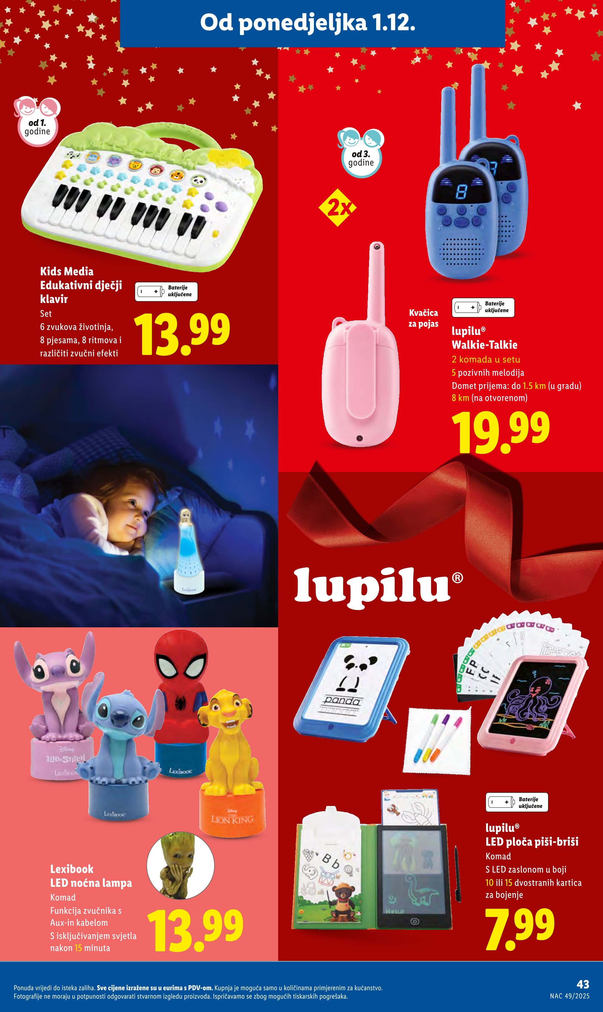 Stranica 43. Lidl kataloga - od 01.12. do 07.12.2025.