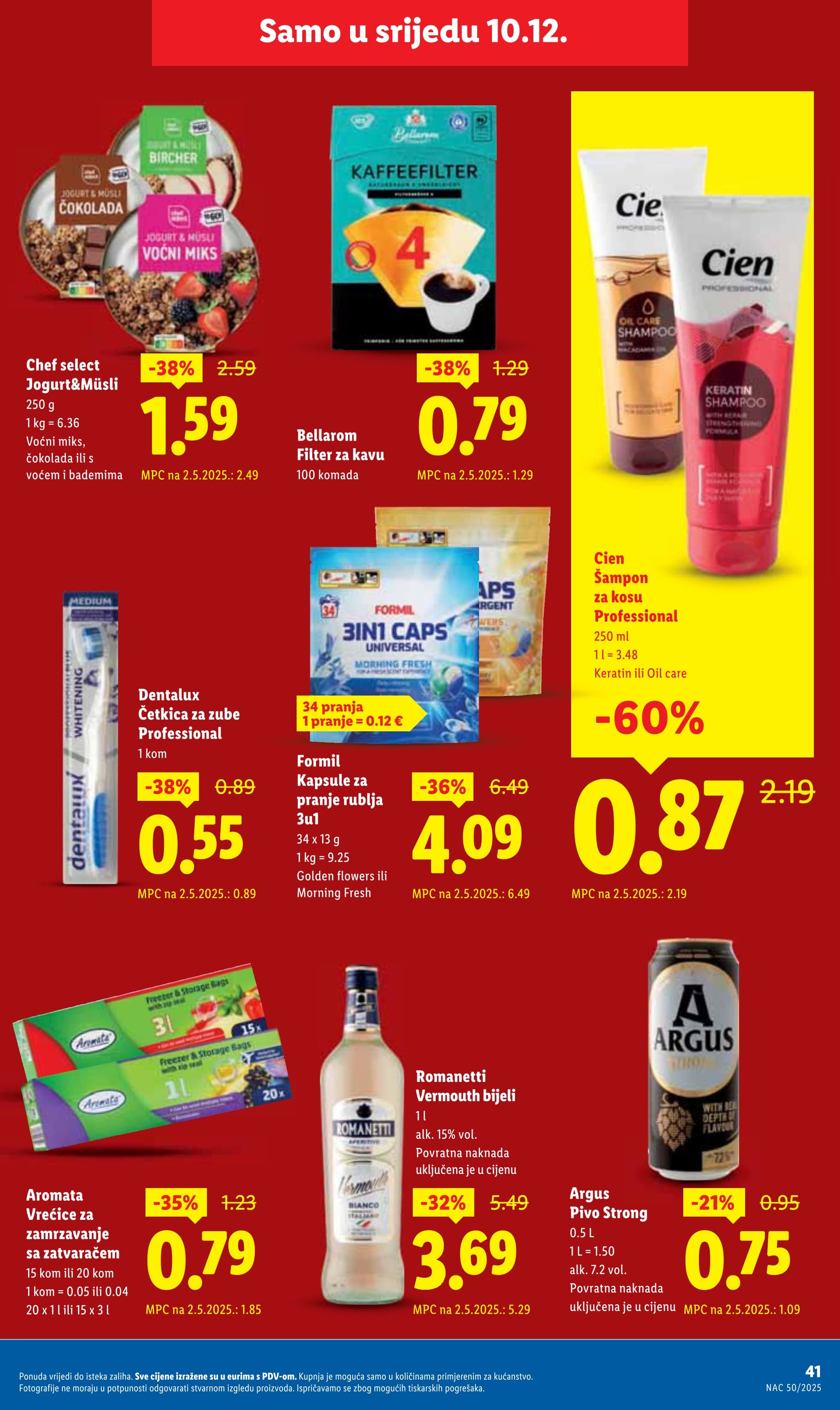 Stranica 41. Lidl kataloga - Akcije od 08.12. do 14.12.2025.