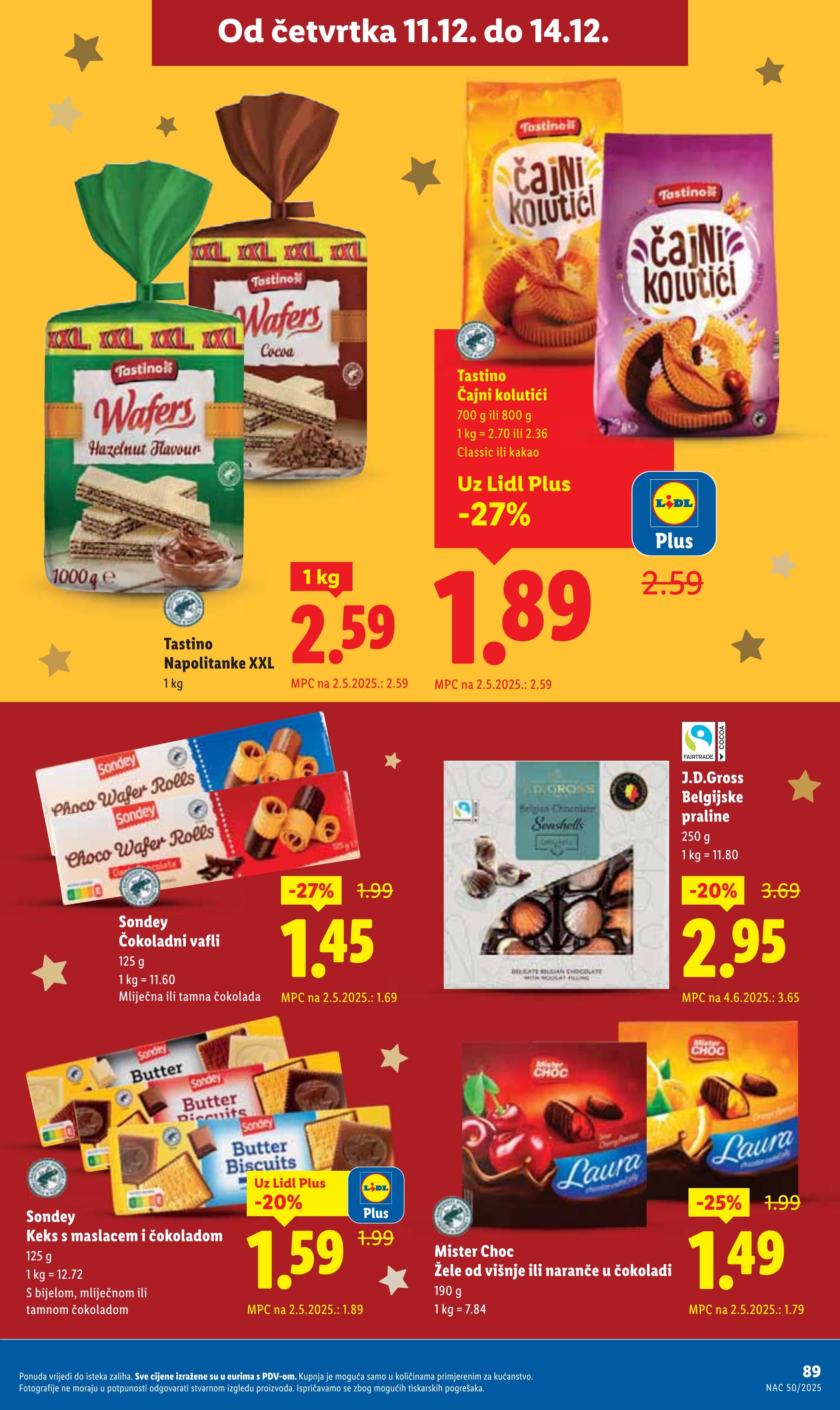Stranica 26. Lidl kataloga - Akcije od 11.12. do 14.12.2025.