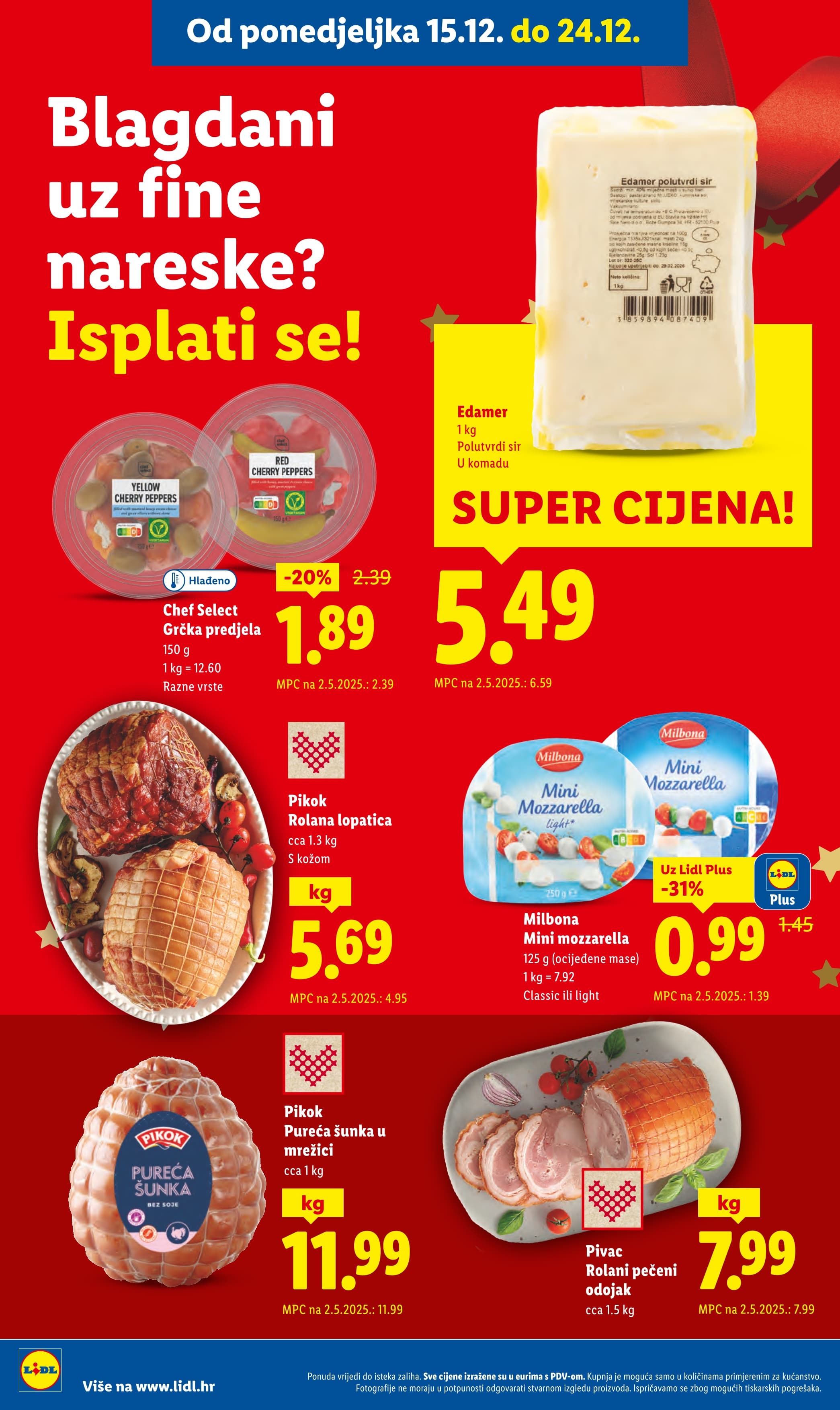 Stranica 10. Lidl kataloga - Akcije od 15.12. do 24.12.2025.