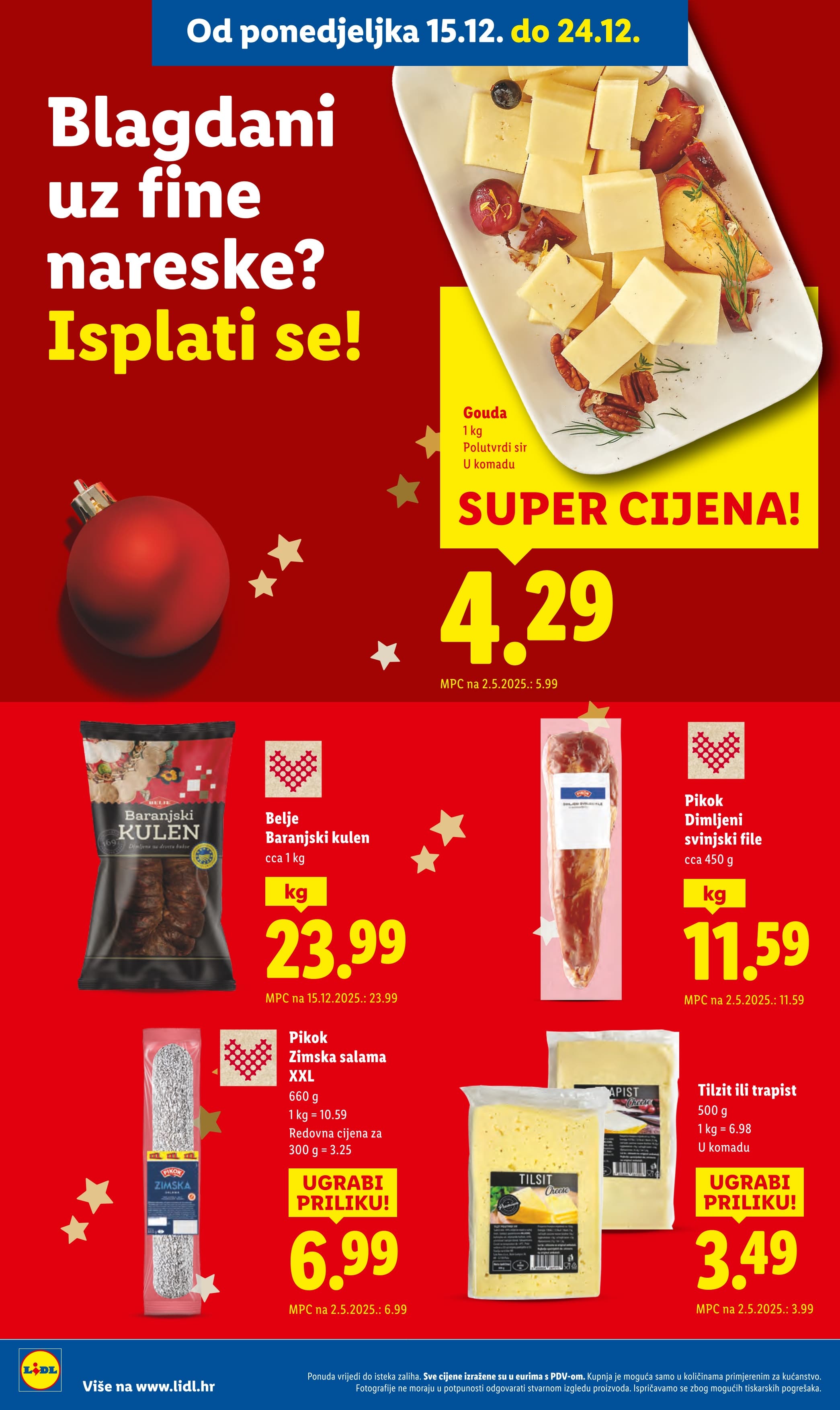 Stranica 12. Lidl kataloga - Akcije od 15.12. do 24.12.2025.