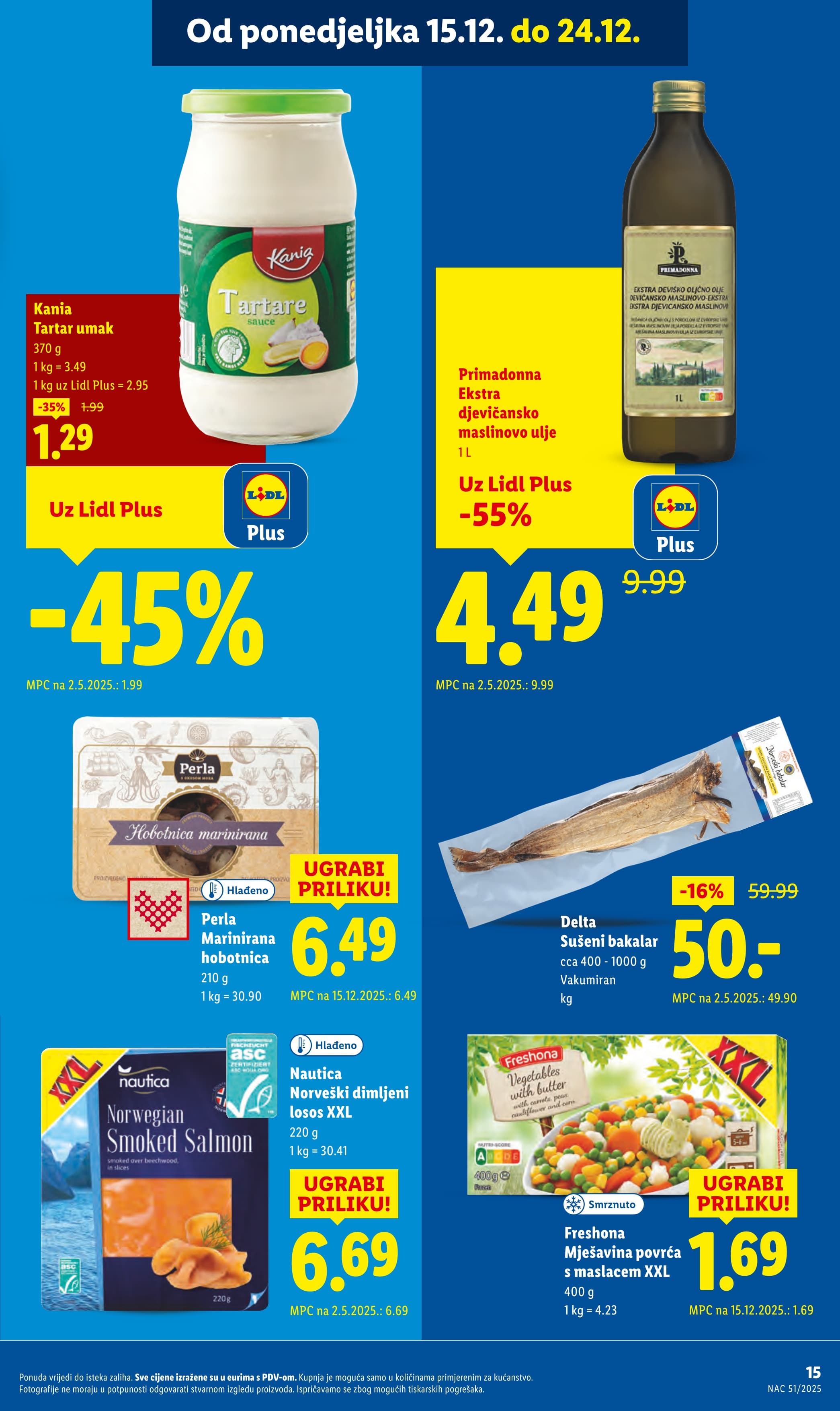 Stranica 15. Lidl kataloga - Akcije od 15.12. do 24.12.2025.