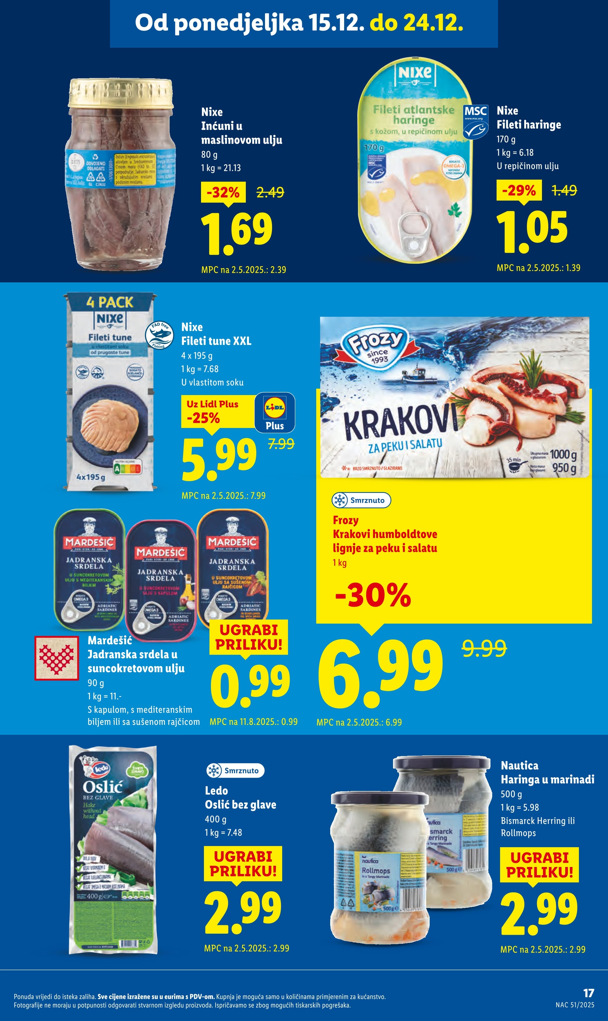 Stranica 17. Lidl kataloga - Akcije od 15.12. do 24.12.2025.