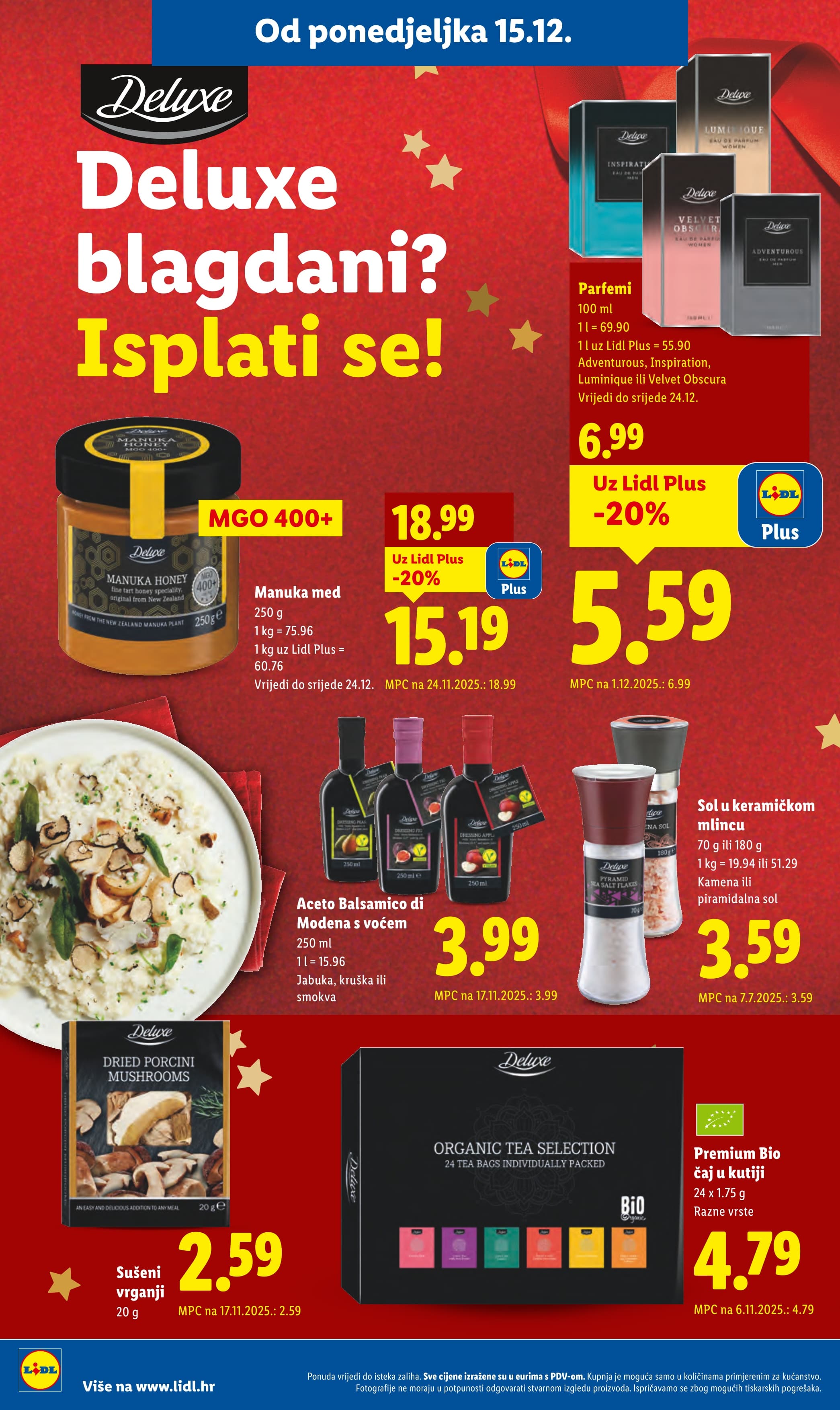 Page from catalog: Super blagdanska ponuda