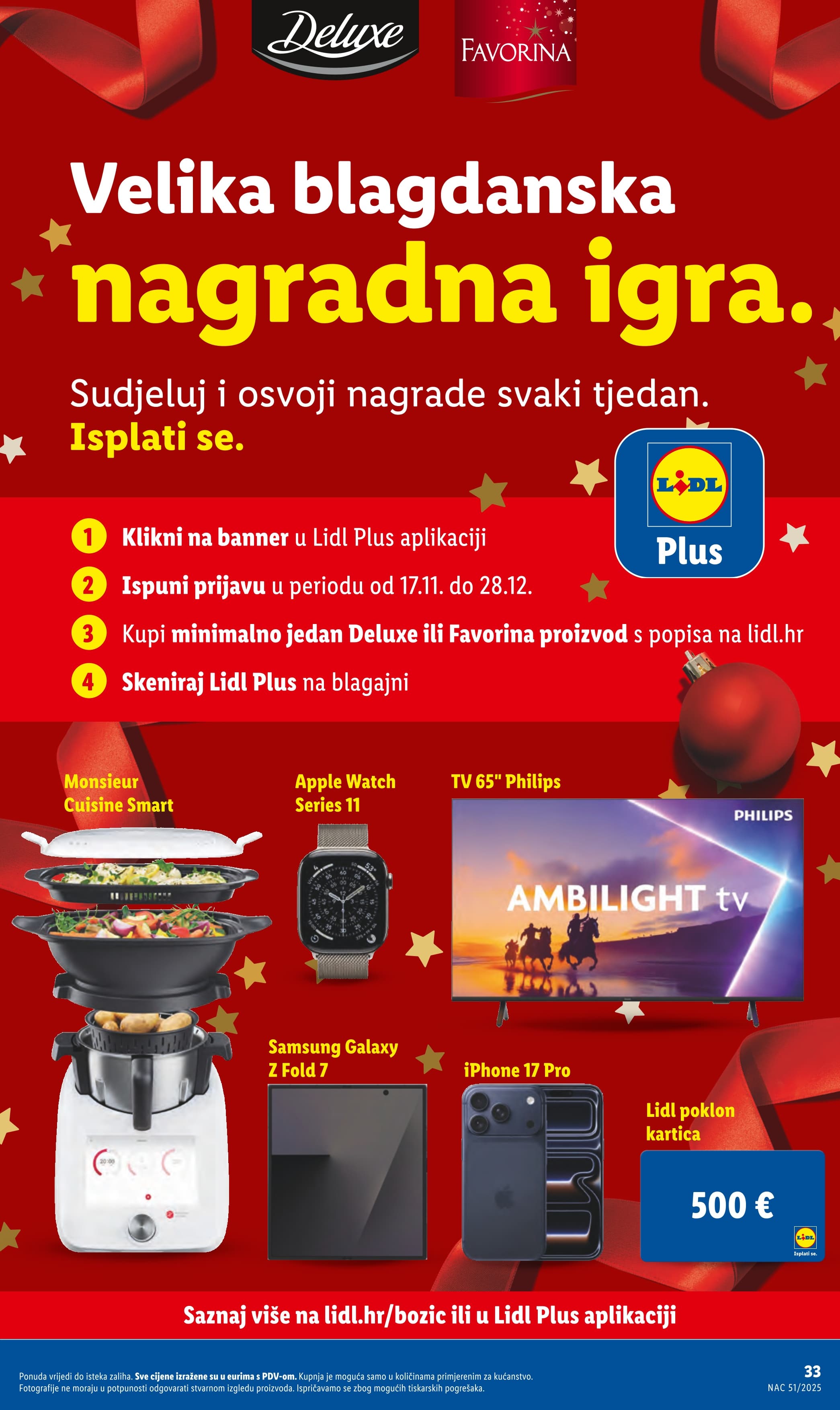 Stranica 33. Lidl kataloga - Akcije od 15.12. do 24.12.2025.