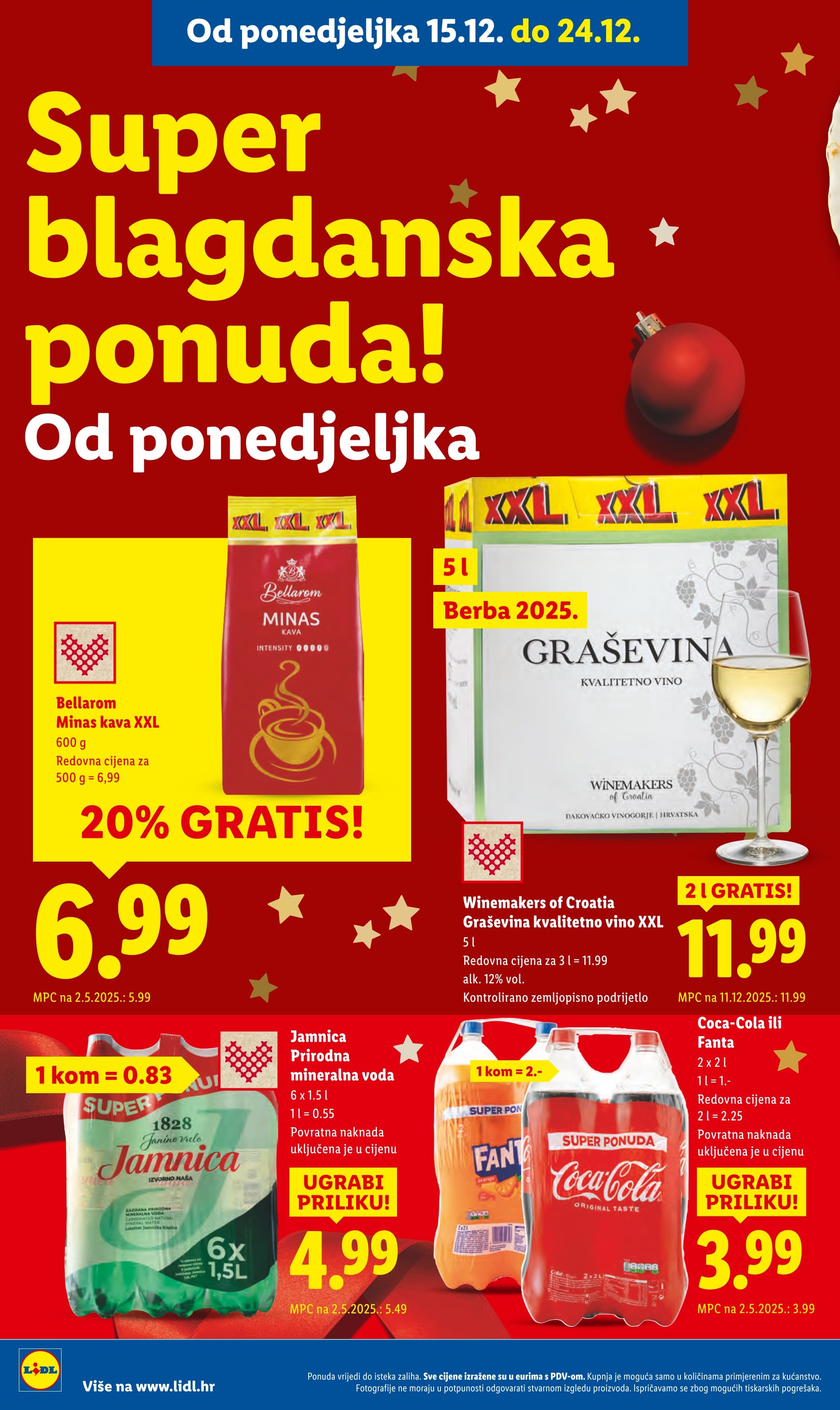 Stranica 4. Lidl kataloga - Akcije od 15.12. do 24.12.2025.