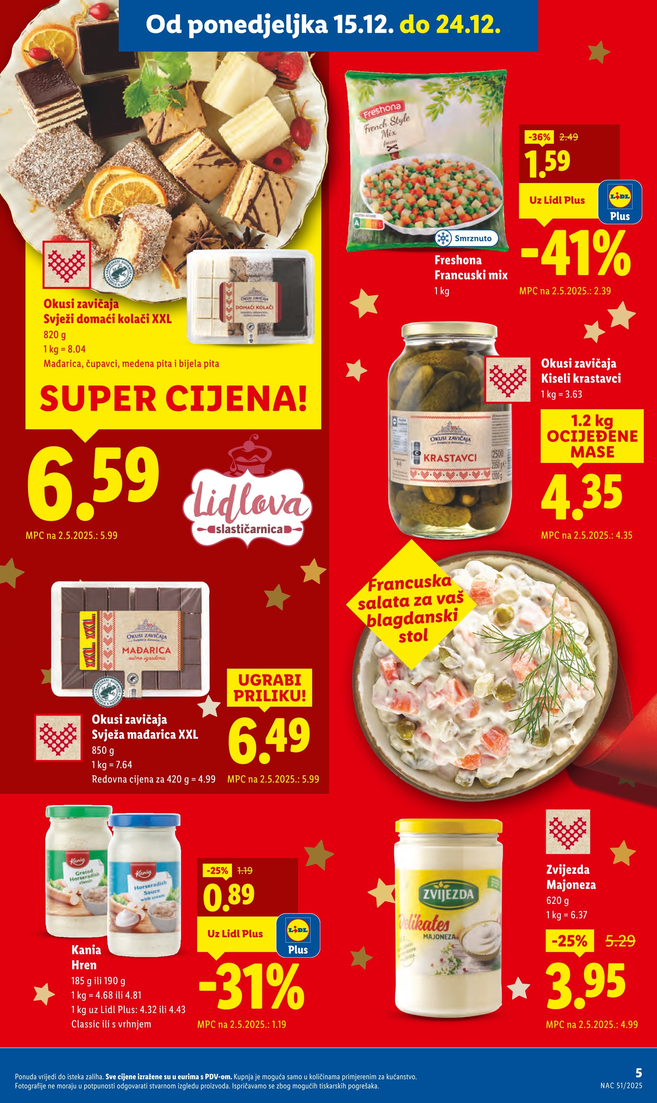 Stranica 5. Lidl kataloga - Akcije od 15.12. do 24.12.2025.