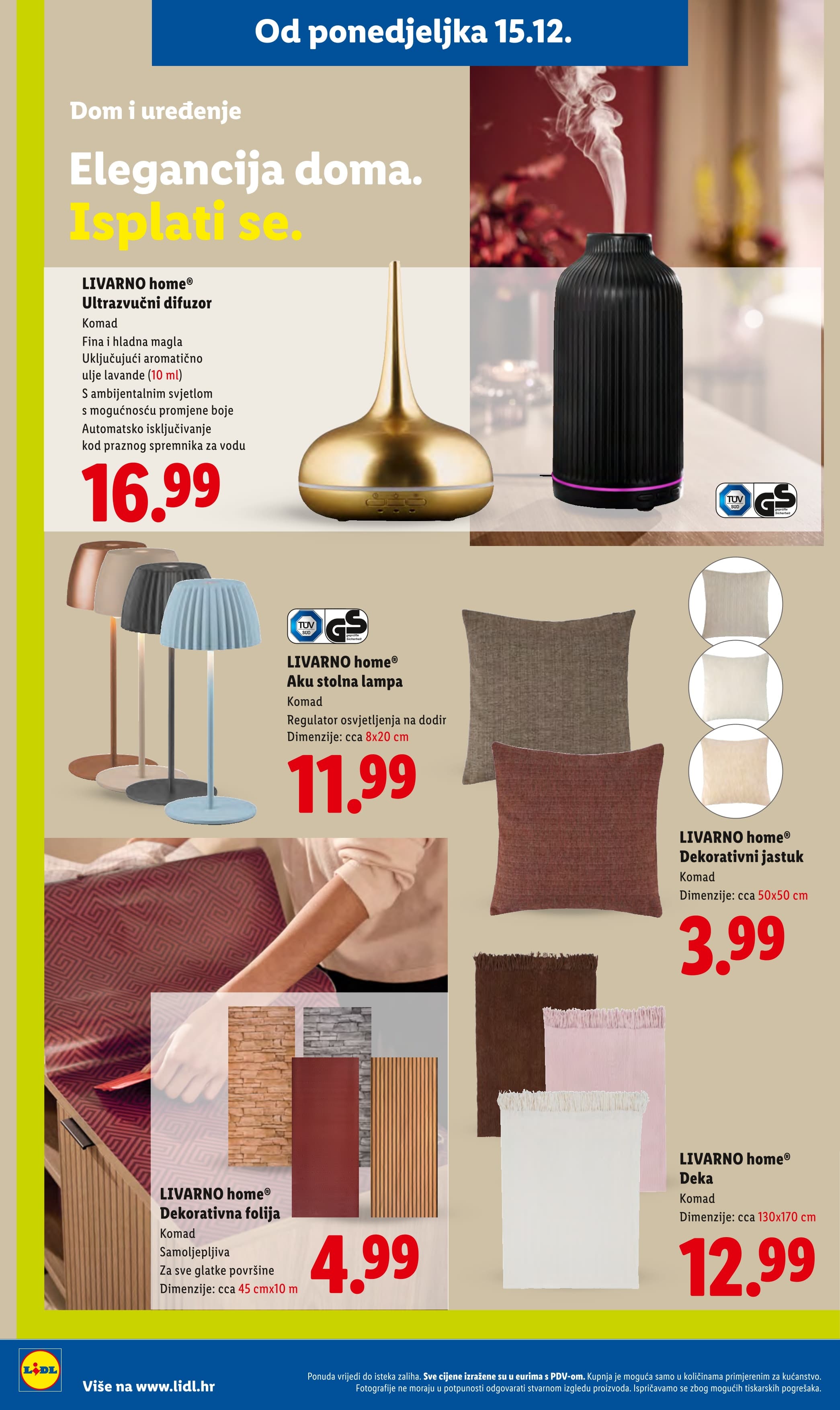 Stranica 50. Lidl kataloga - Akcije od 15.12. do 24.12.2025.