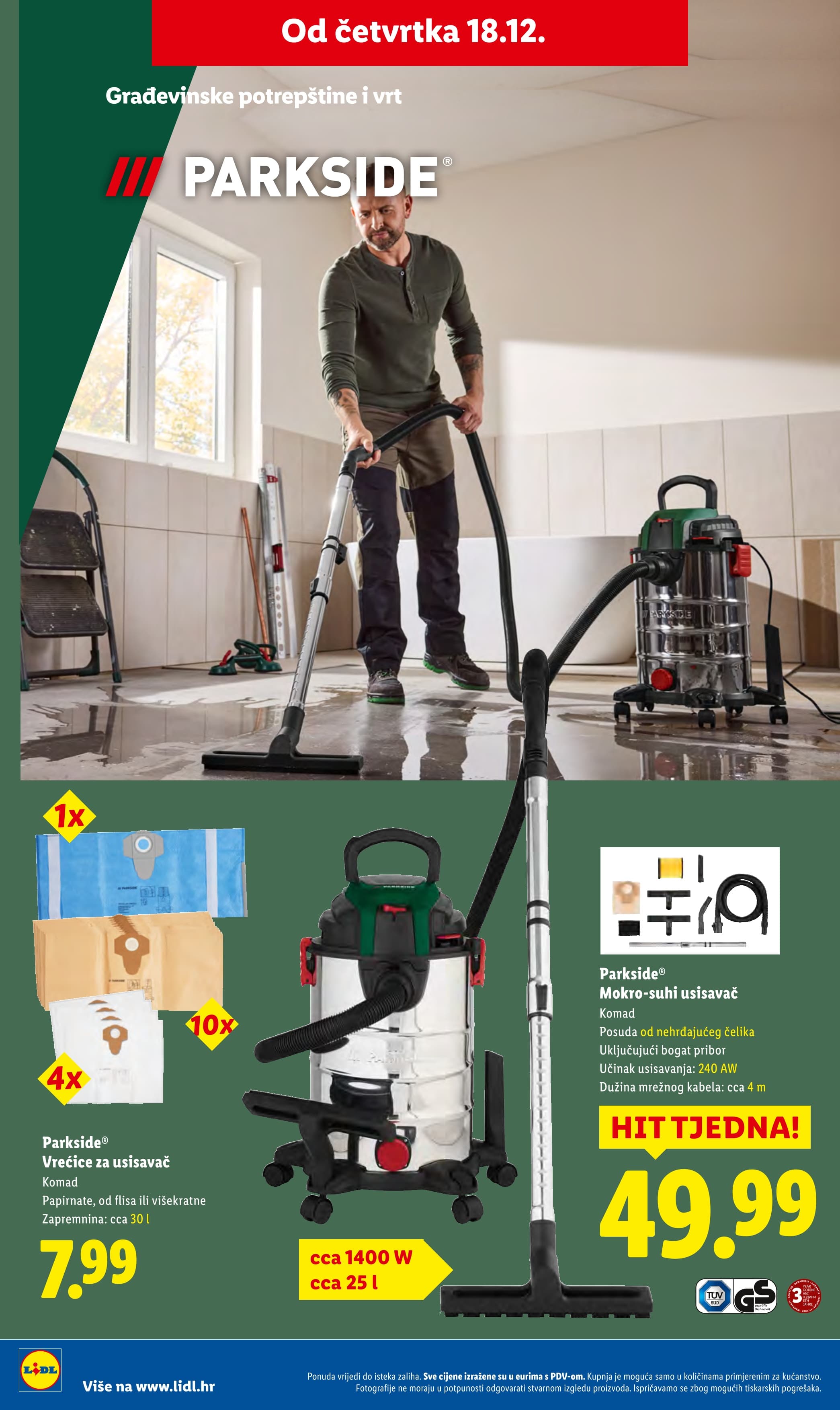 Stranica 1. Lidl kataloga - Akcije od 18.12. do 24.12.2025.