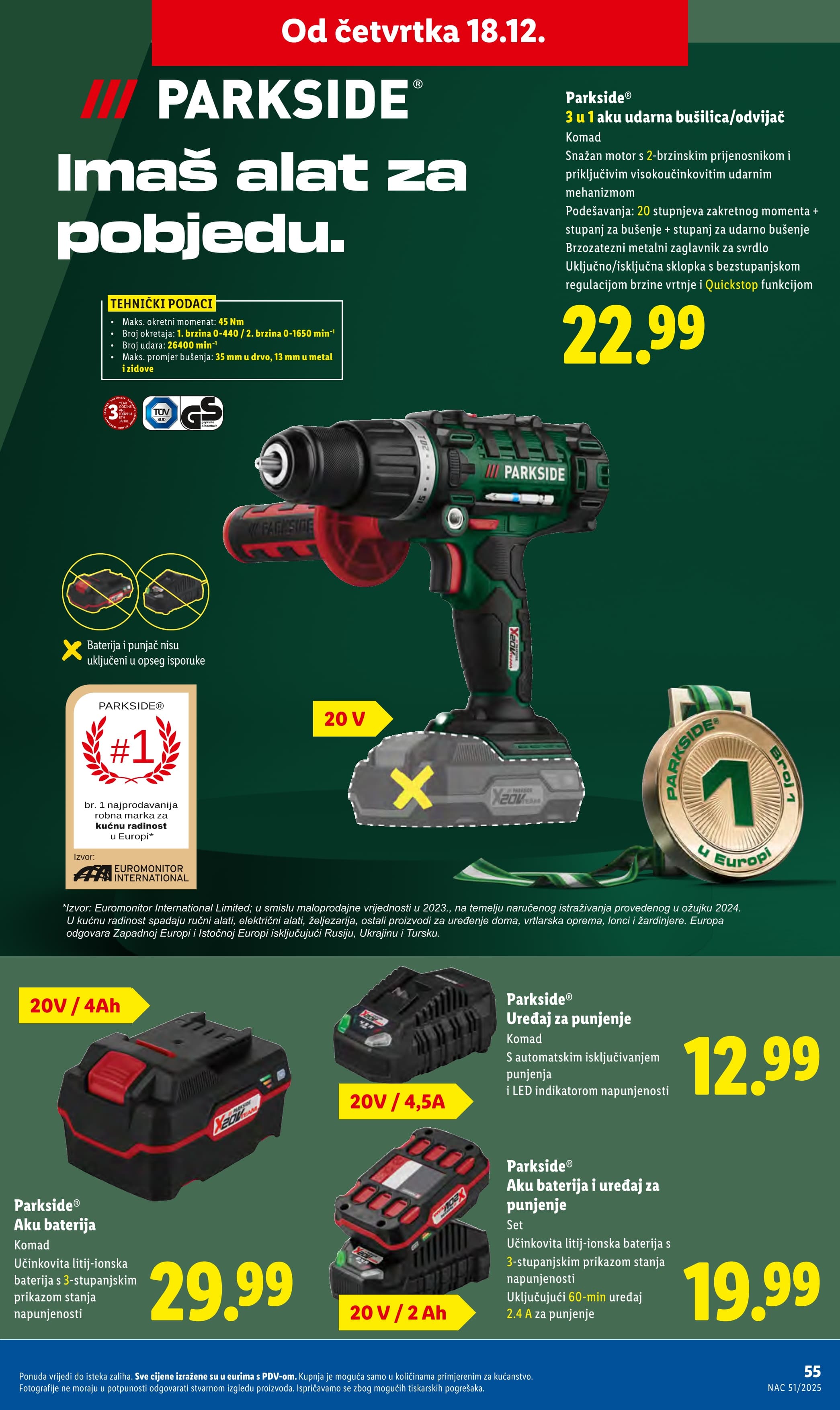 Stranica 4. Lidl kataloga - Akcije od 18.12. do 24.12.2025.