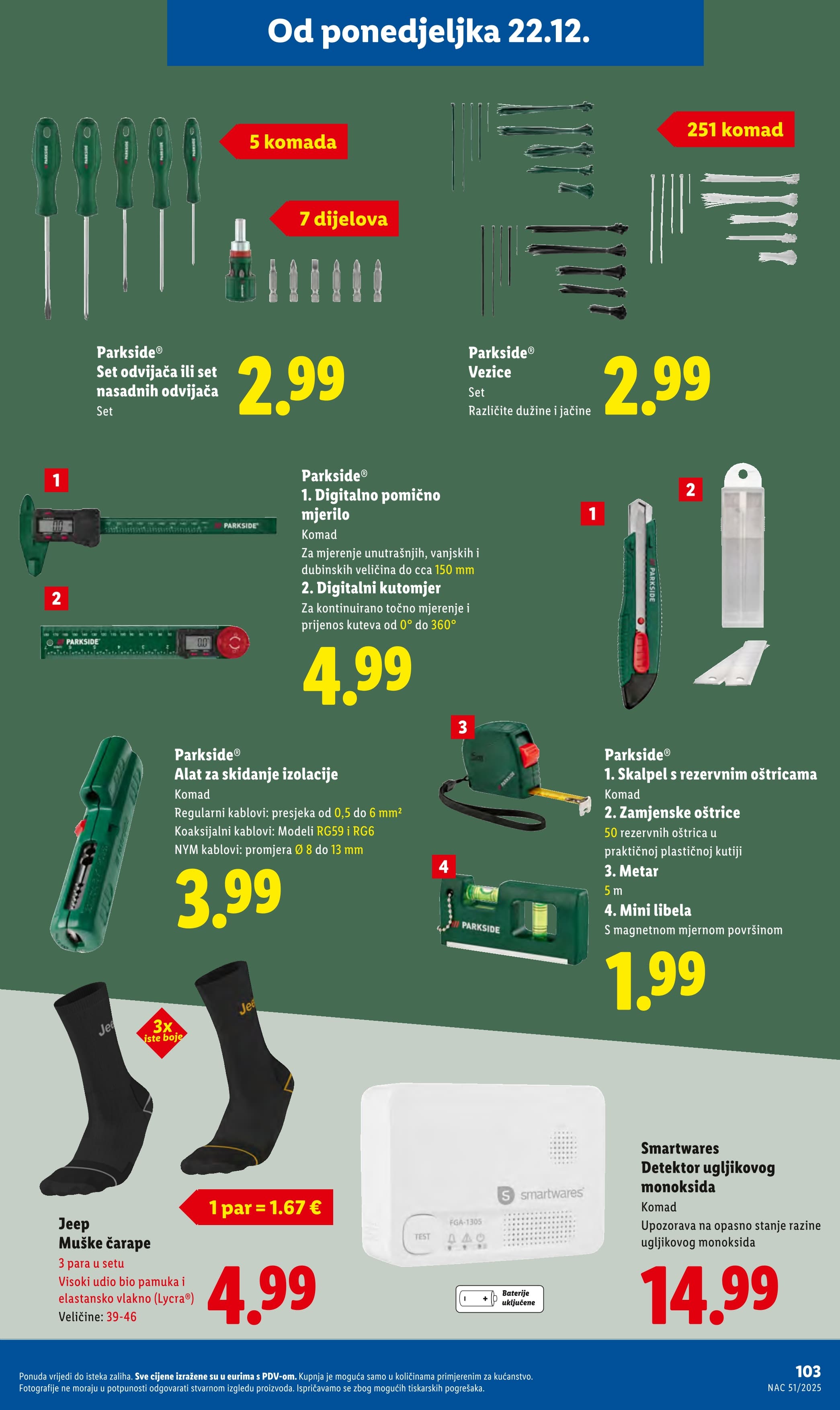 Page from catalog: Super blagdanska ponuda