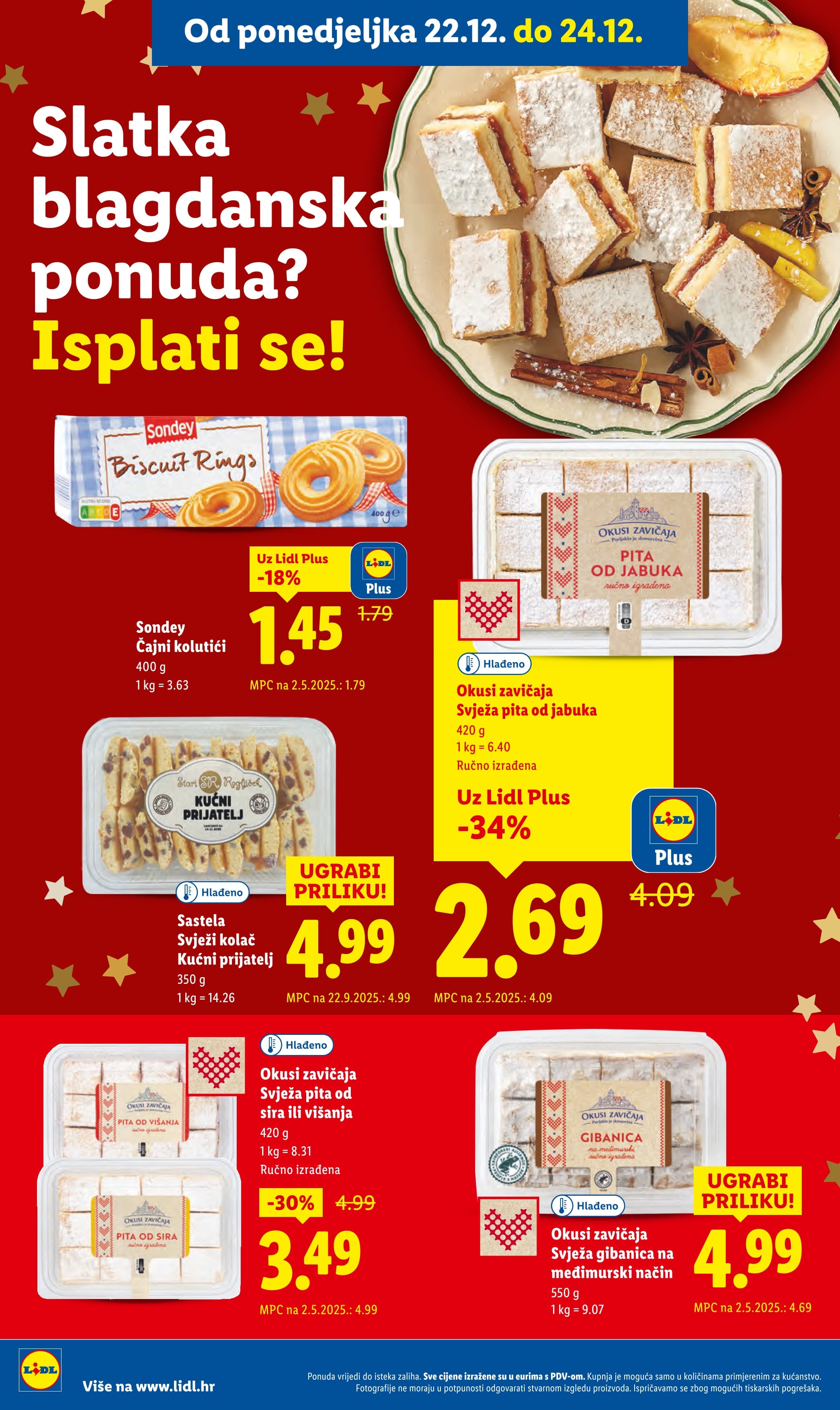 Page from catalog: Super blagdanska ponuda