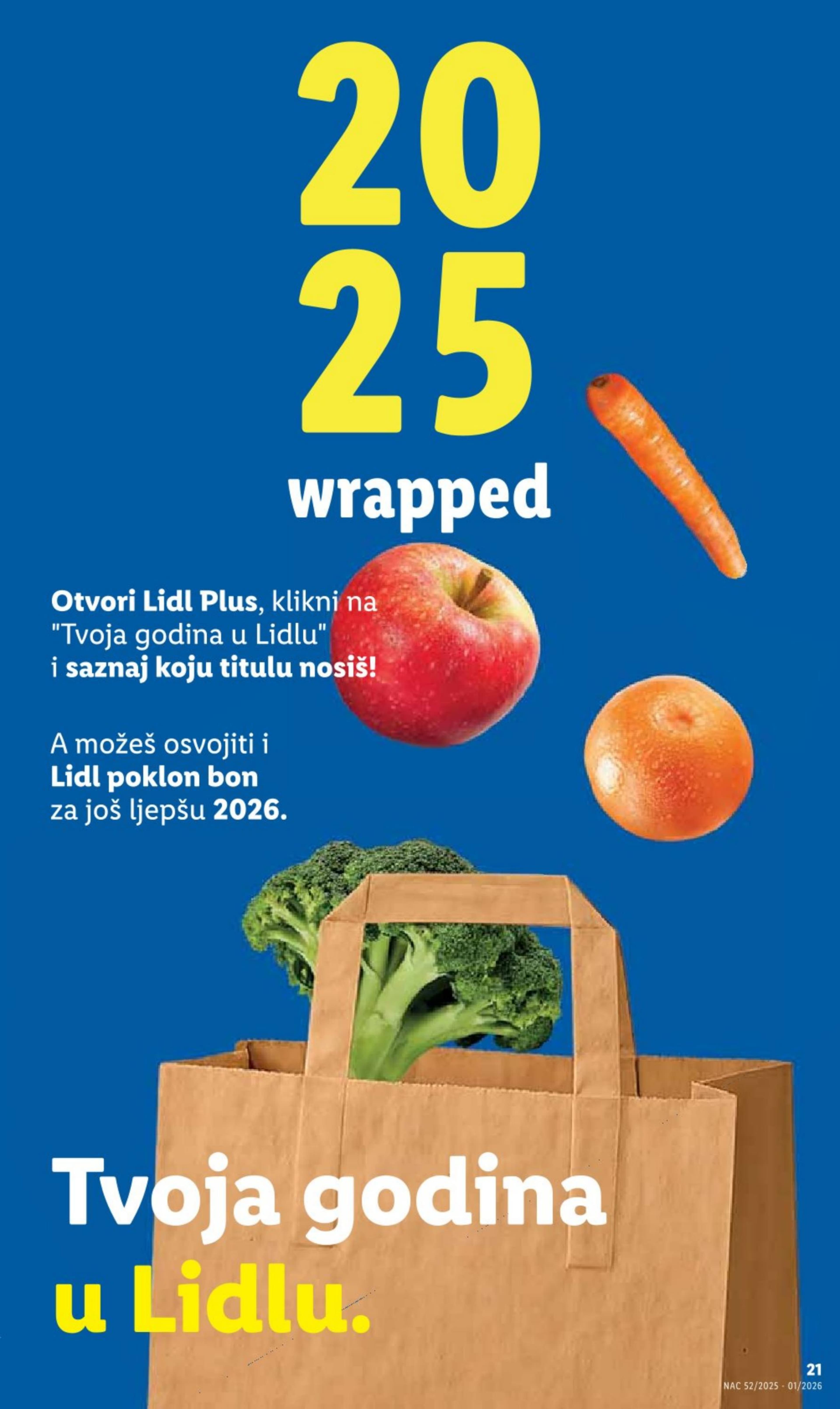 Stranica 21. Lidl kataloga - Akcije od 27.12. do 05.01.2026.