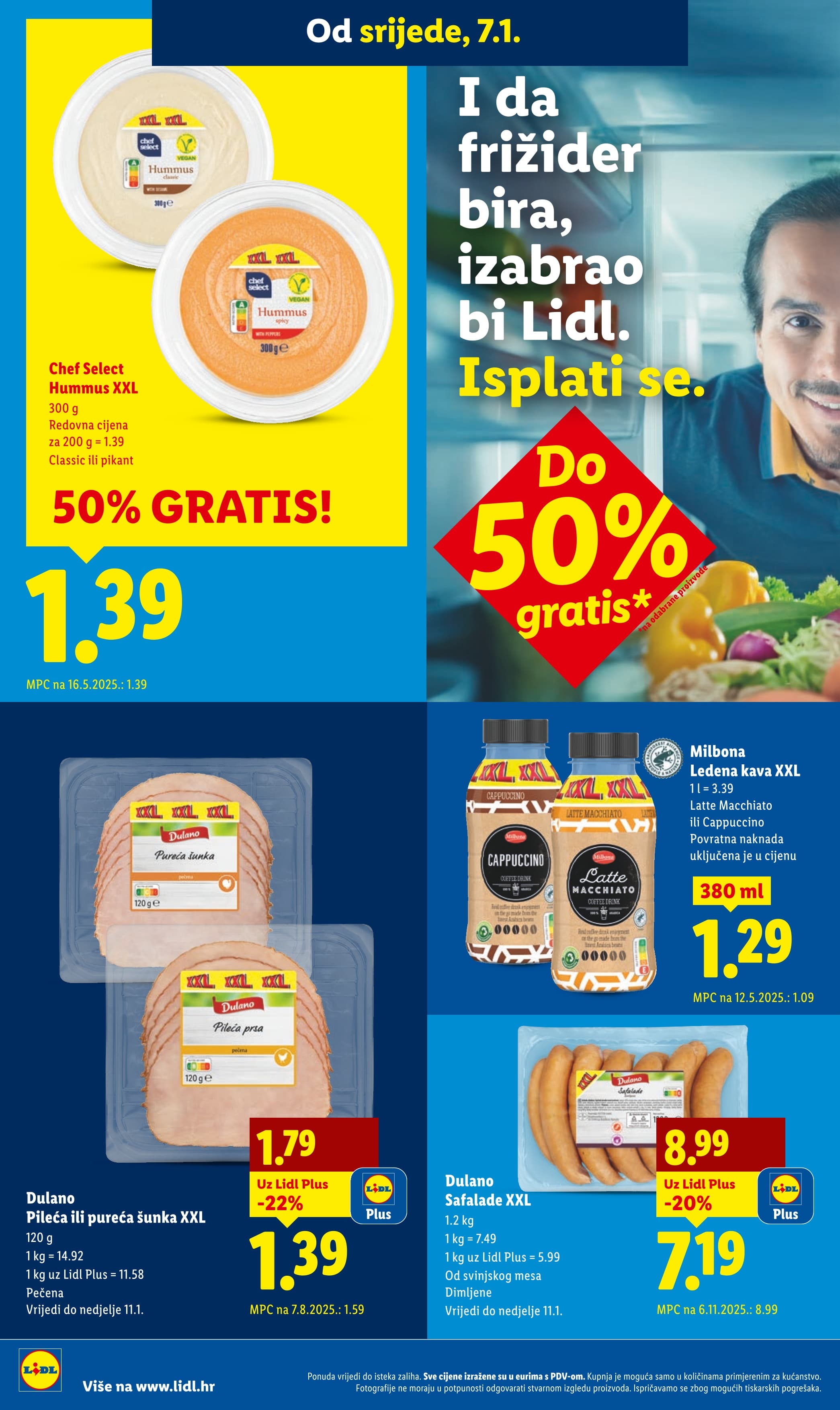 Page from catalog: Prehrambeni proizvodi