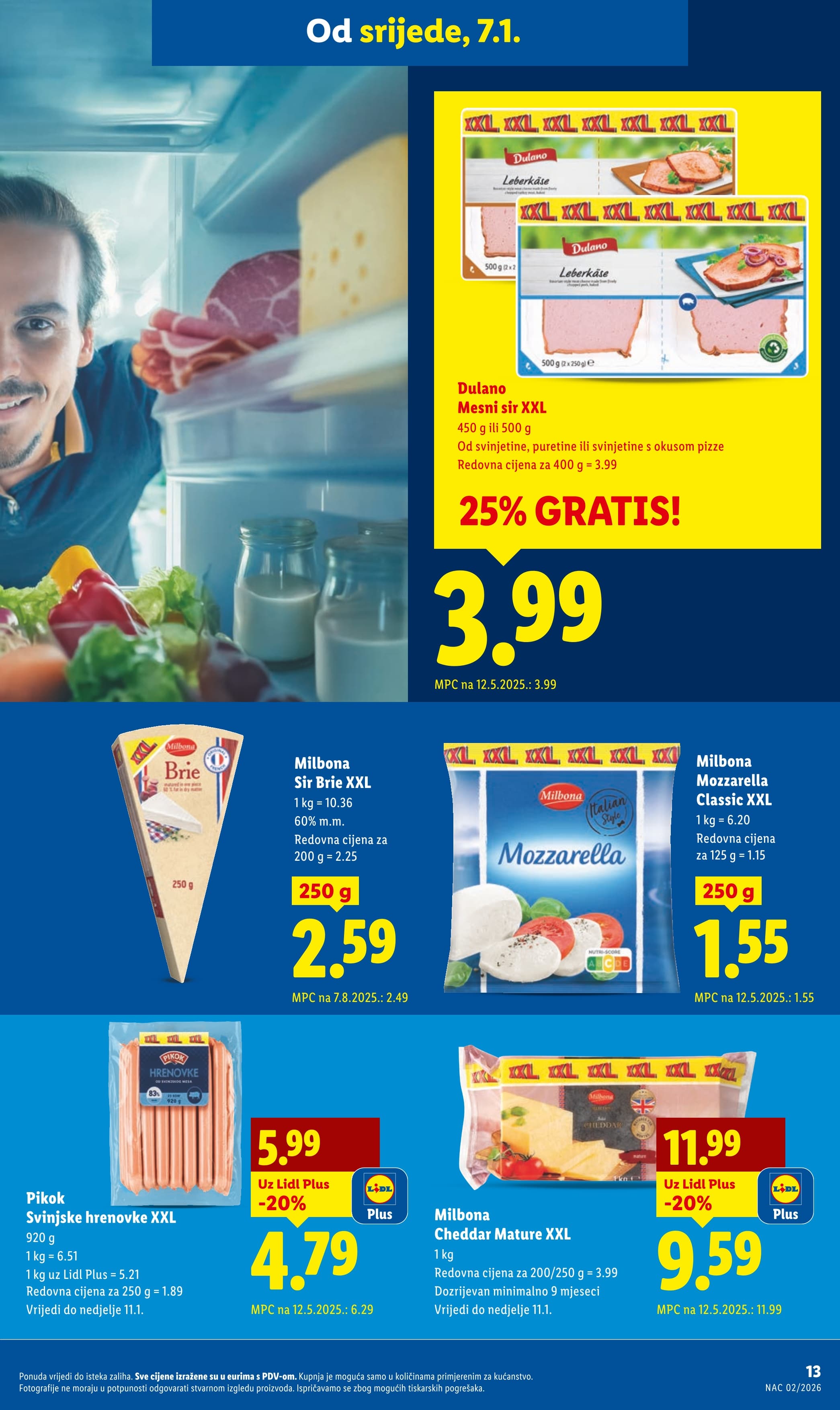 Page from catalog: Prehrambeni proizvodi