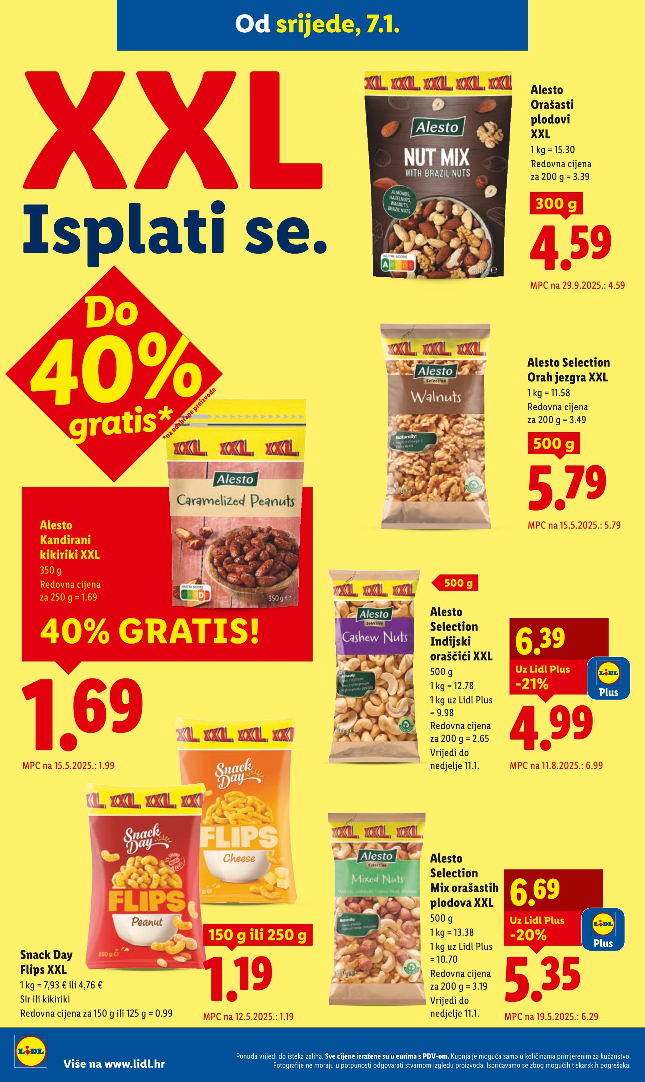 Page from catalog: Prehrambeni proizvodi