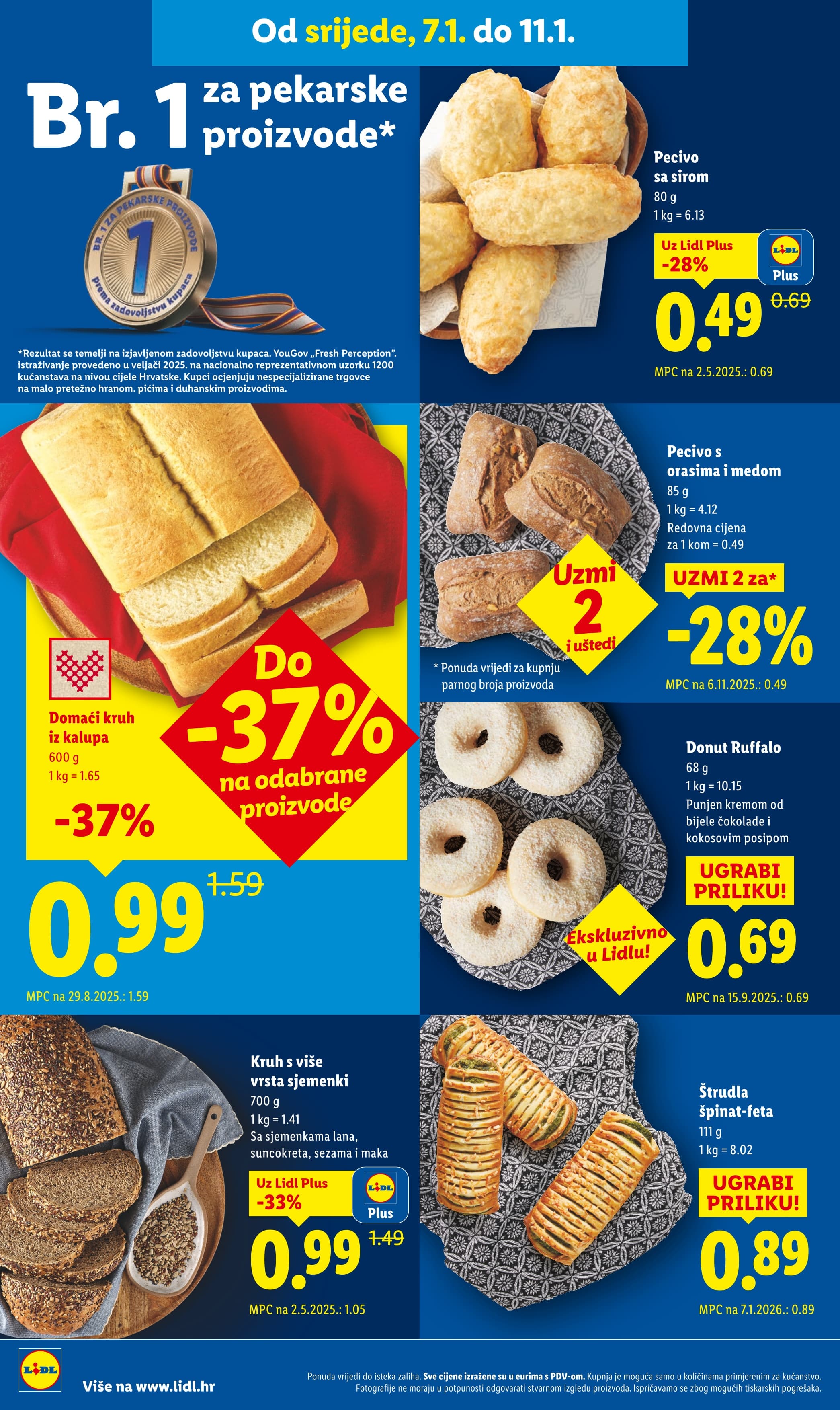 Page from catalog: Prehrambeni proizvodi