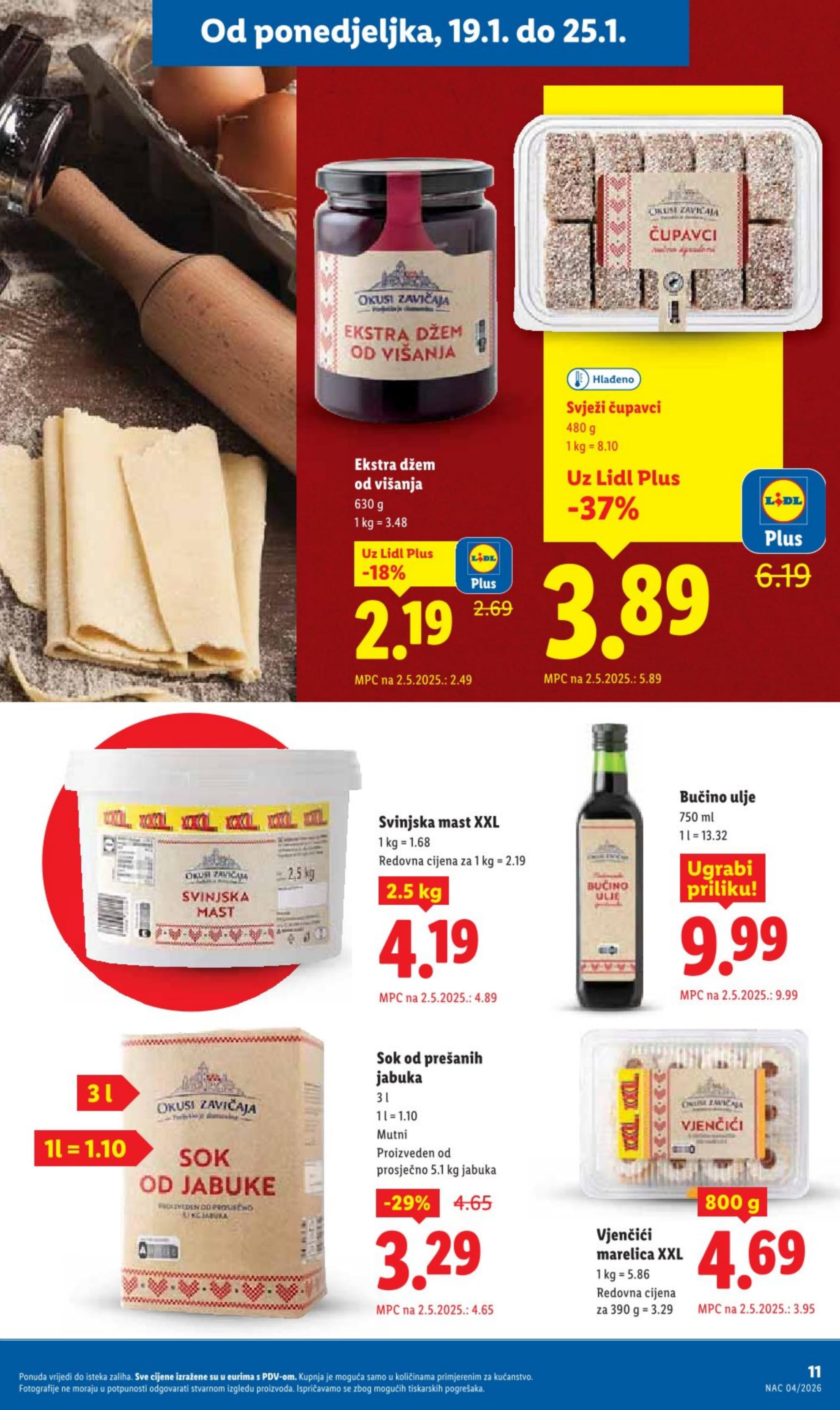 Stranica 11. Lidl kataloga - Prehrana