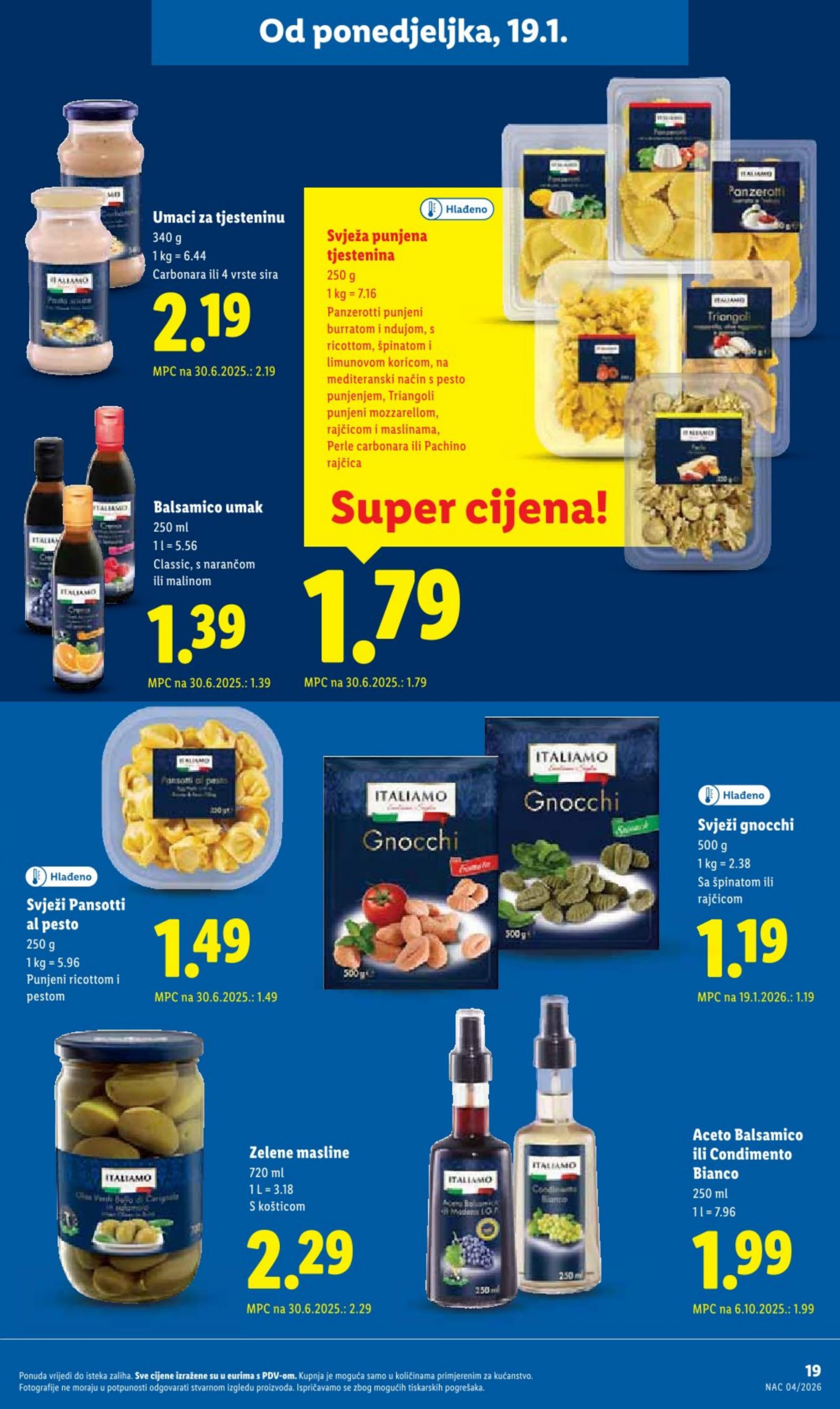 Stranica 19. Lidl kataloga - Prehrana