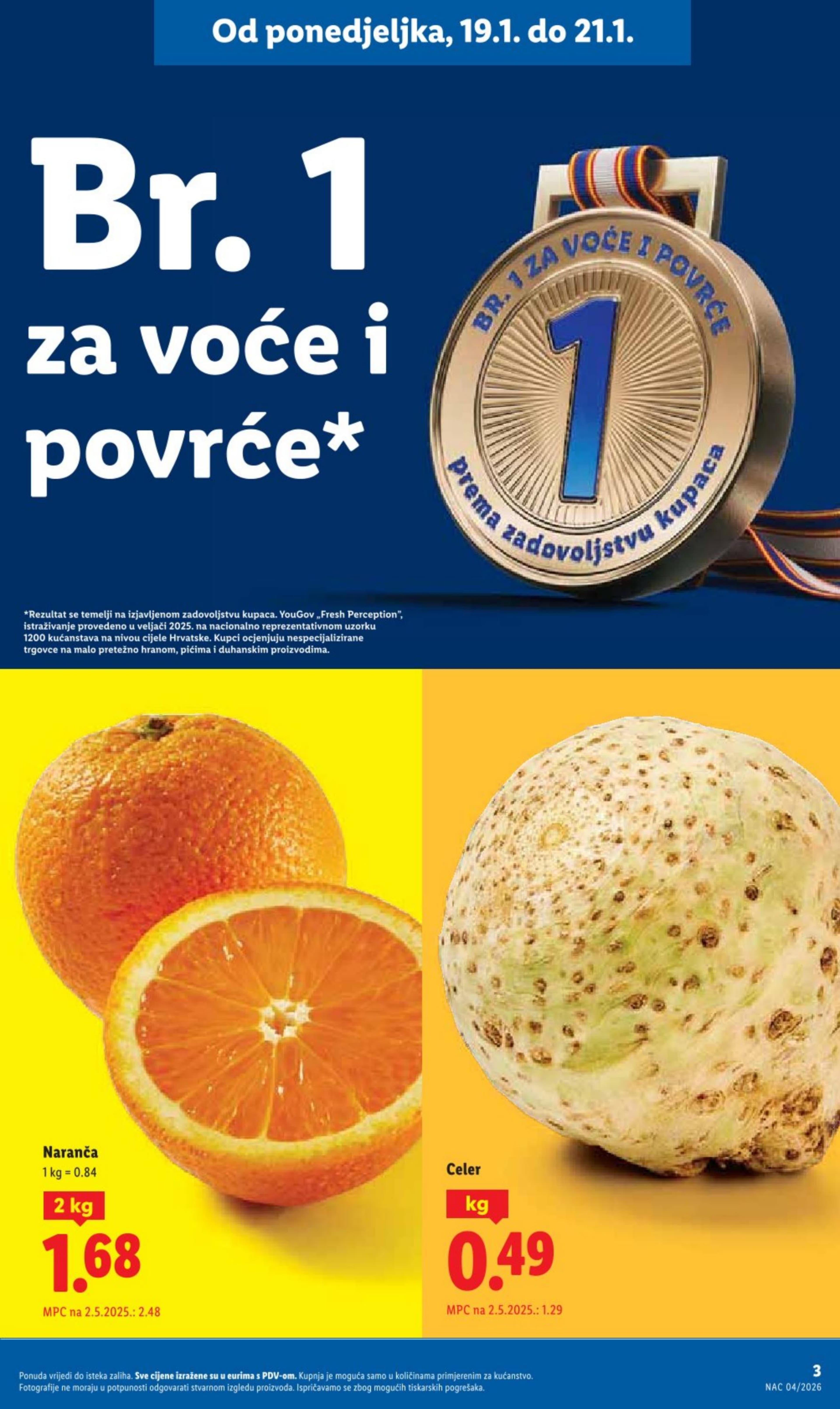 Stranica 3. Lidl kataloga - Prehrana