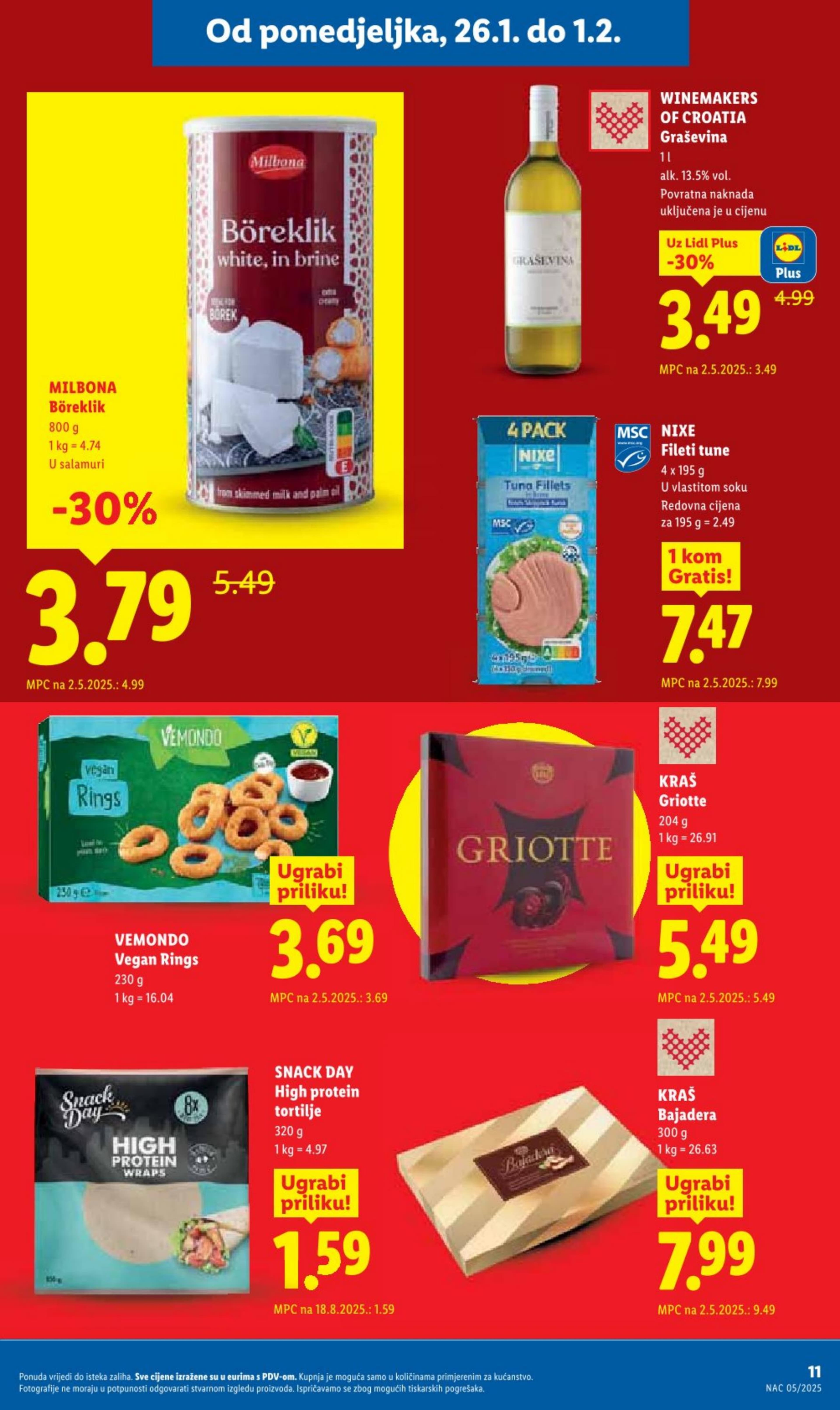 Stranica 11. Lidl kataloga - Prehrana Akcija
