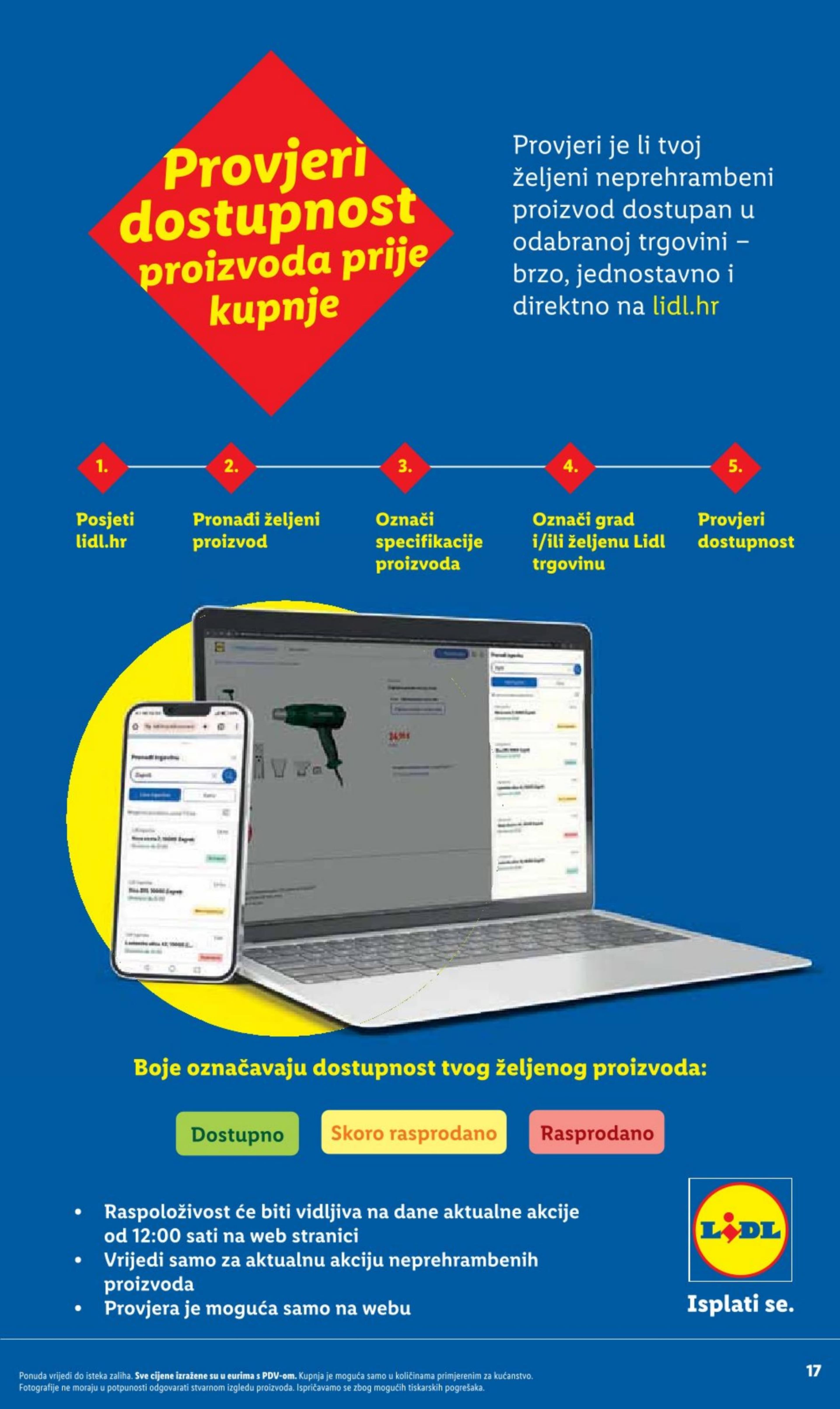 Stranica 17. Lidl kataloga - Prehrana Akcija