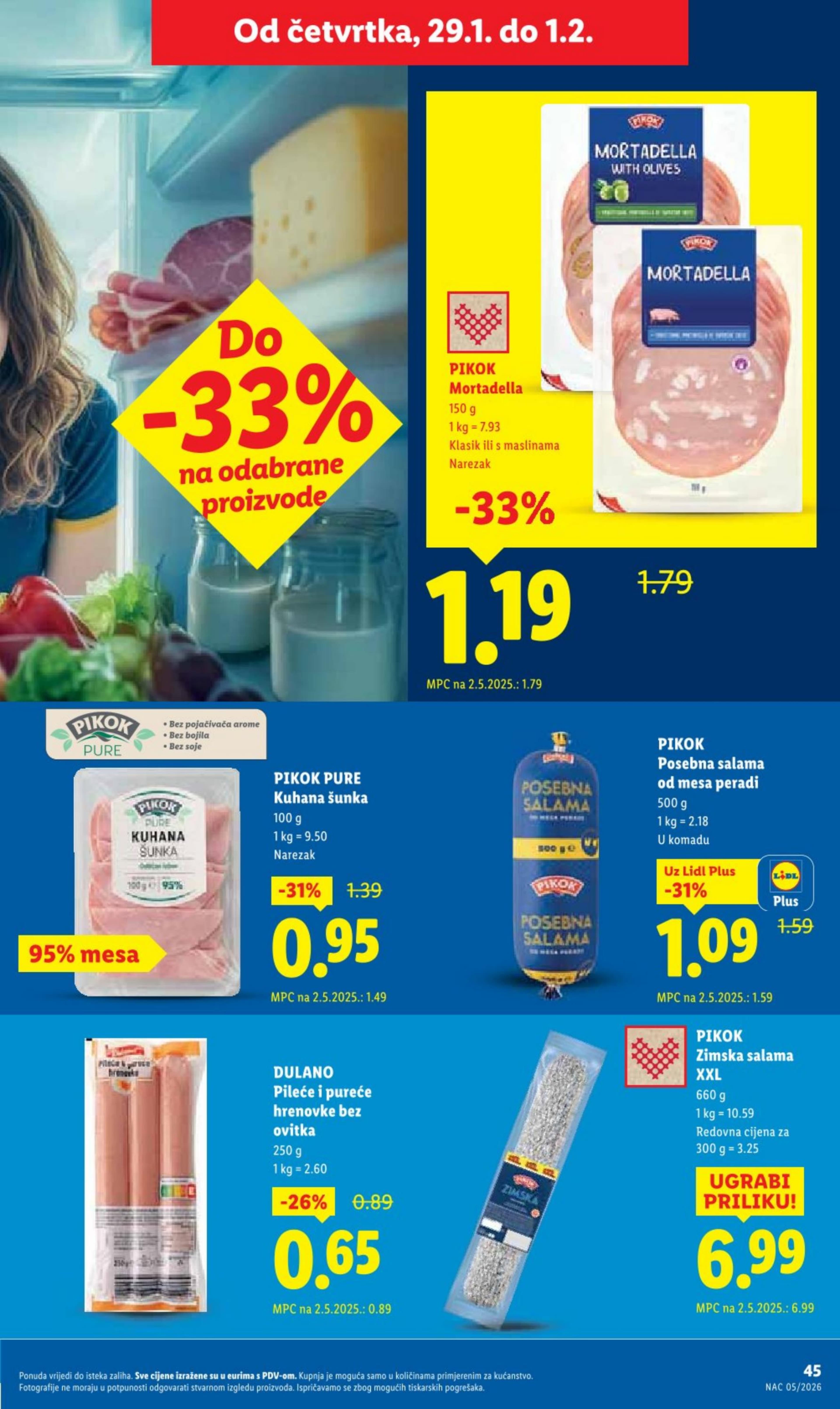 Stranica 23. Lidl kataloga - Prehrana Akcija