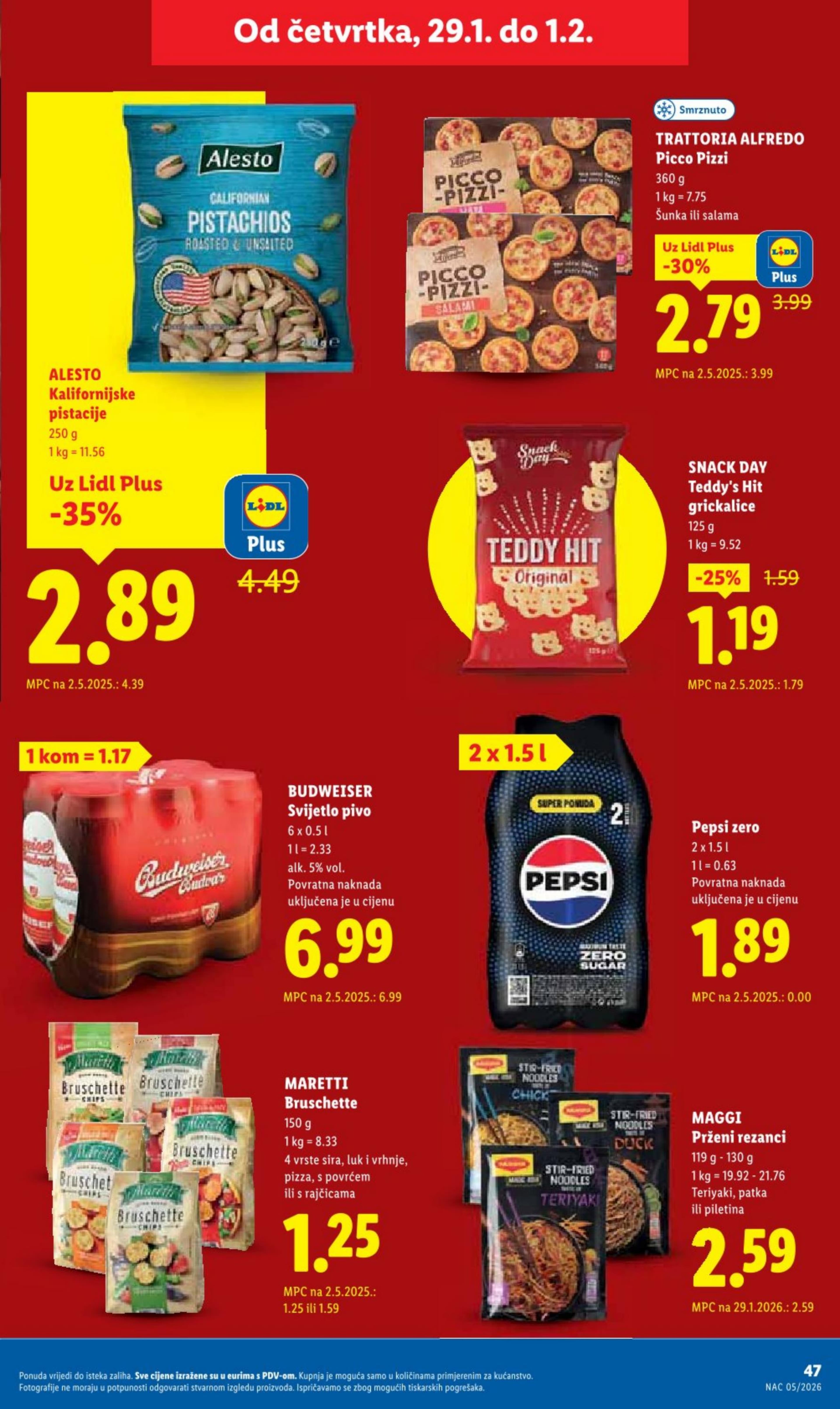Stranica 25. Lidl kataloga - Prehrana Akcija