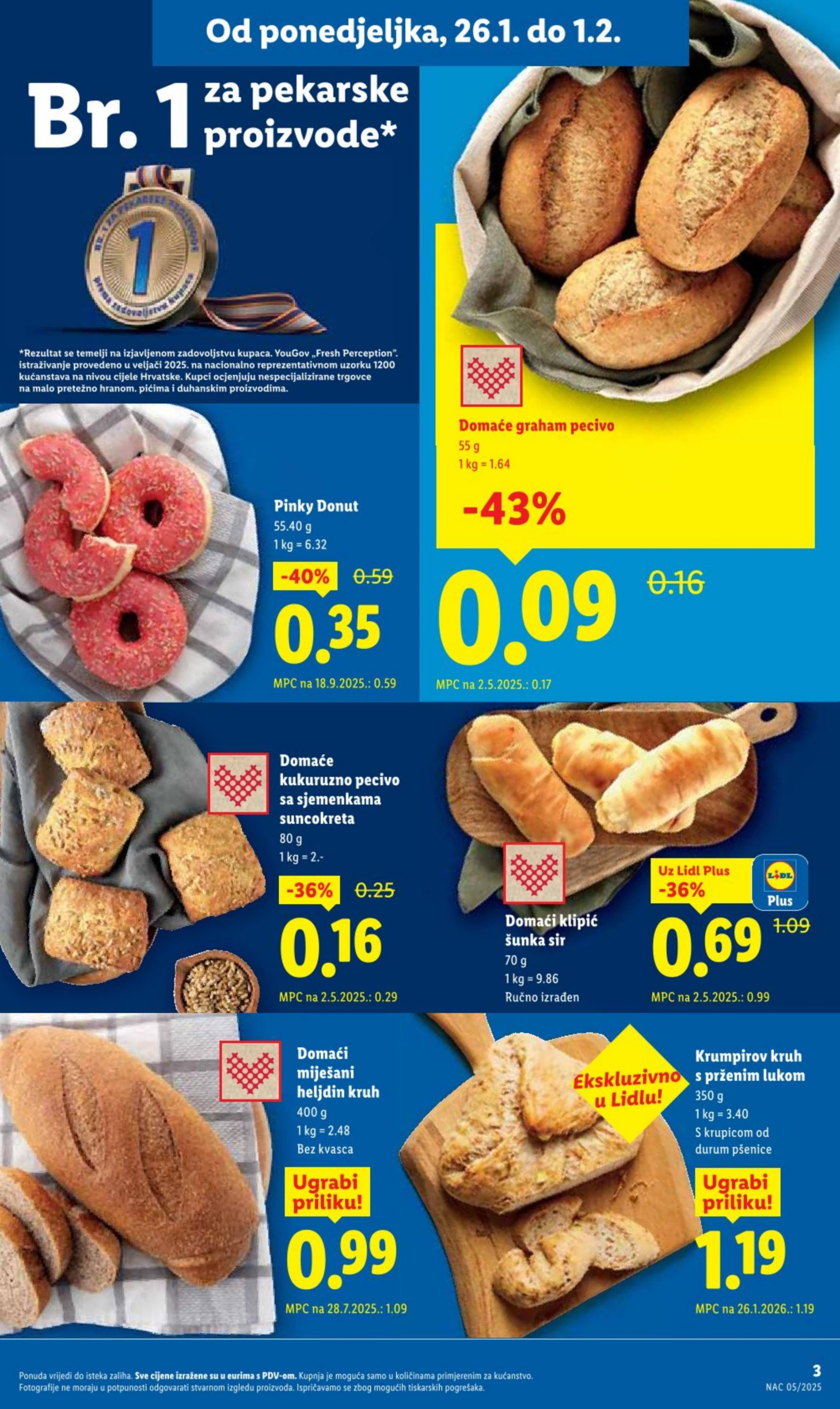 Stranica 3. Lidl kataloga - Prehrana Akcija
