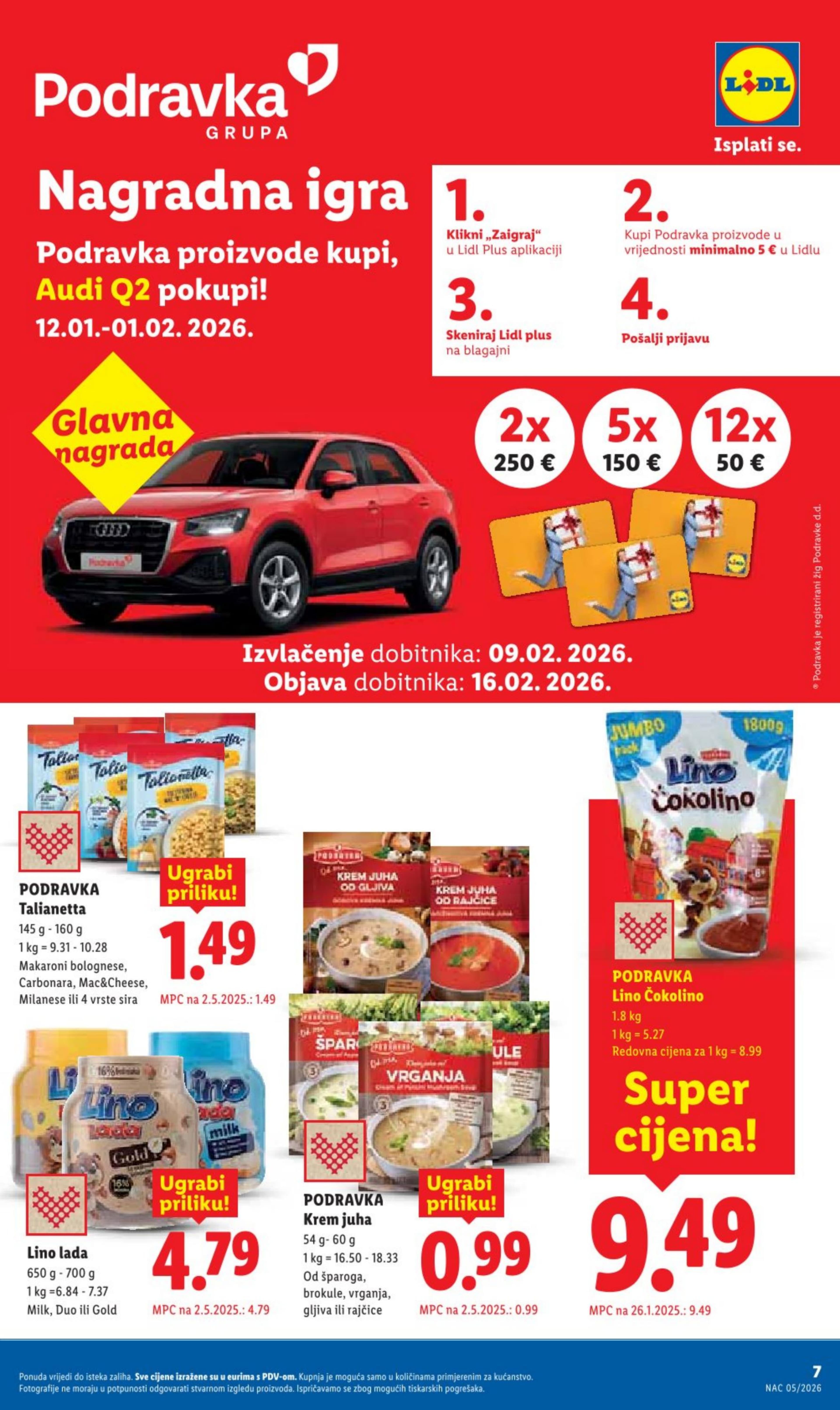 Stranica 7. Lidl kataloga - Prehrana Akcija