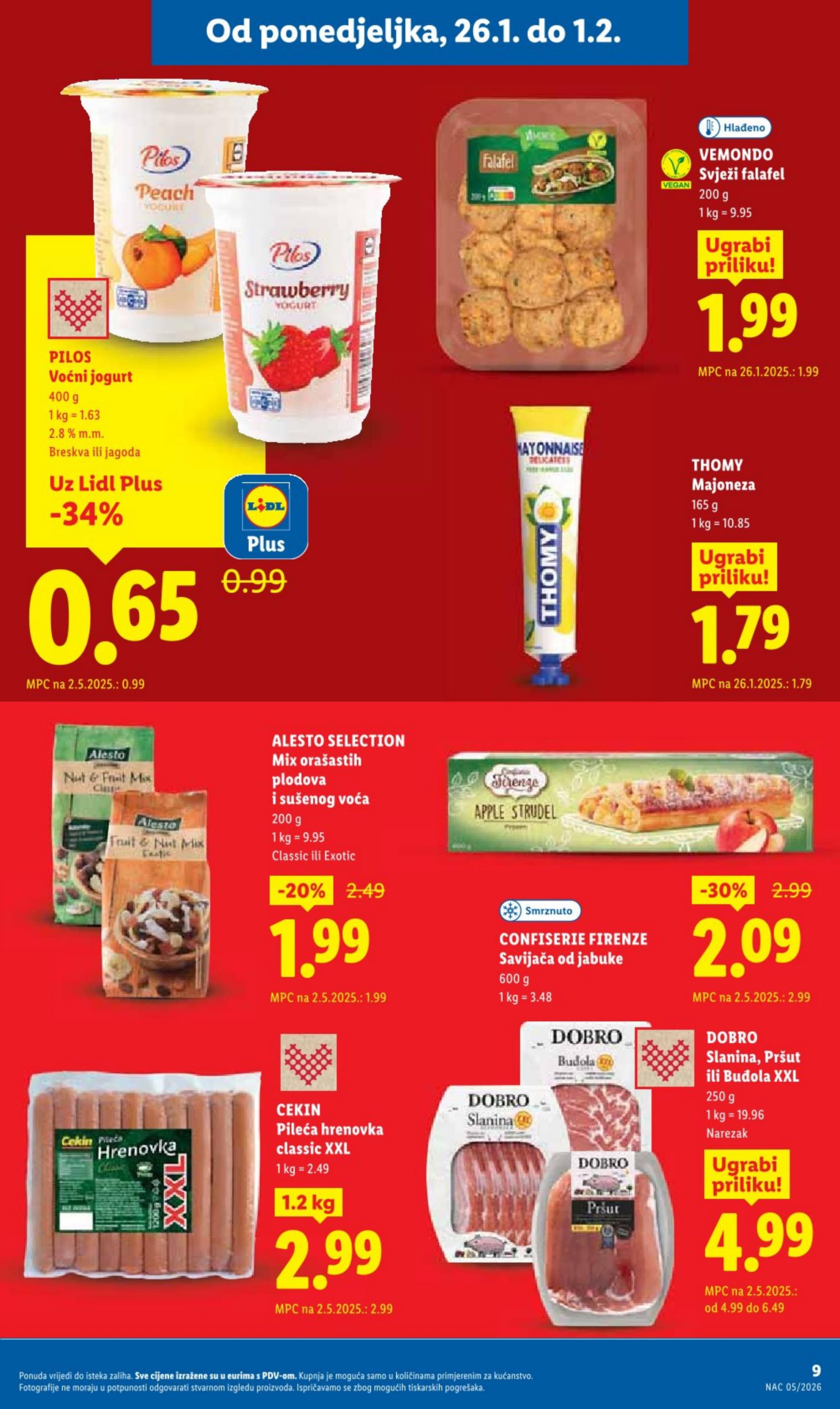 Stranica 9. Lidl kataloga - Prehrana Akcija