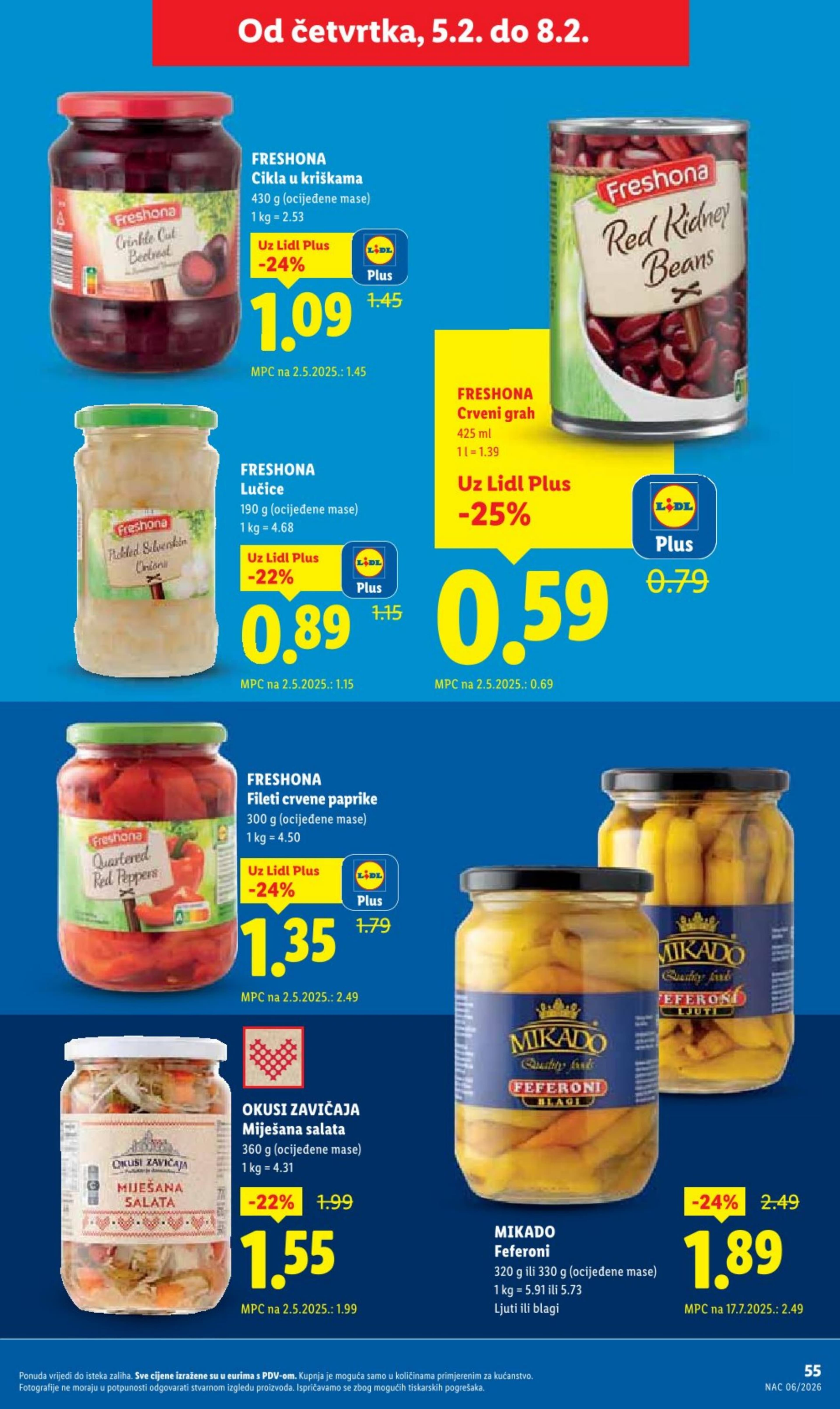 Stranica 30. Lidl kataloga - Prehrana Tjedna Akcija