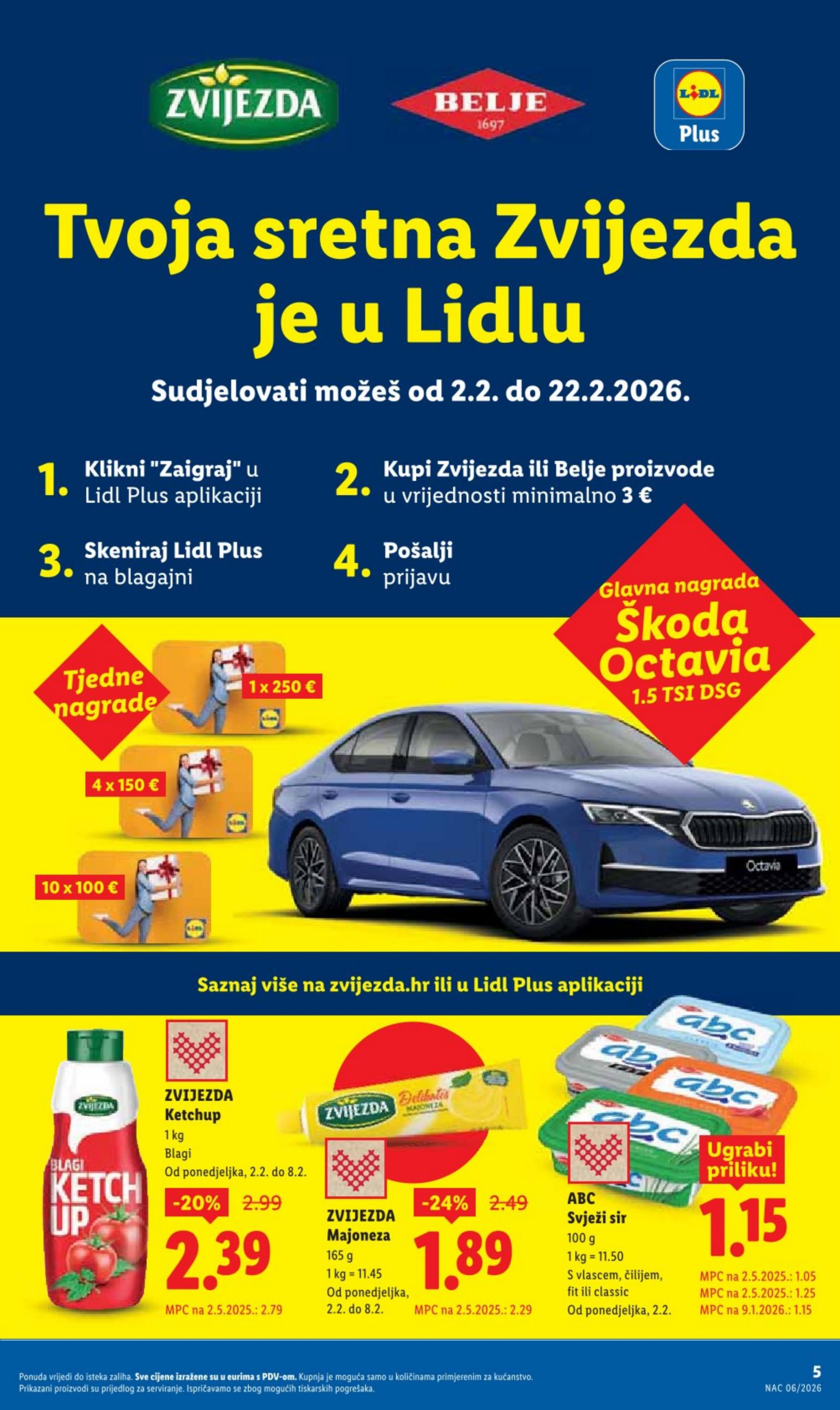 Stranica 5. Lidl kataloga - Prehrana Tjedna Akcija