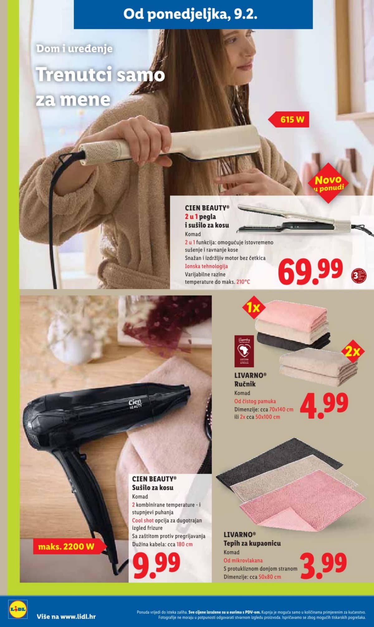 Lidl katalog od 09.02.2026 - Tjedna Akcija Neprehrana
