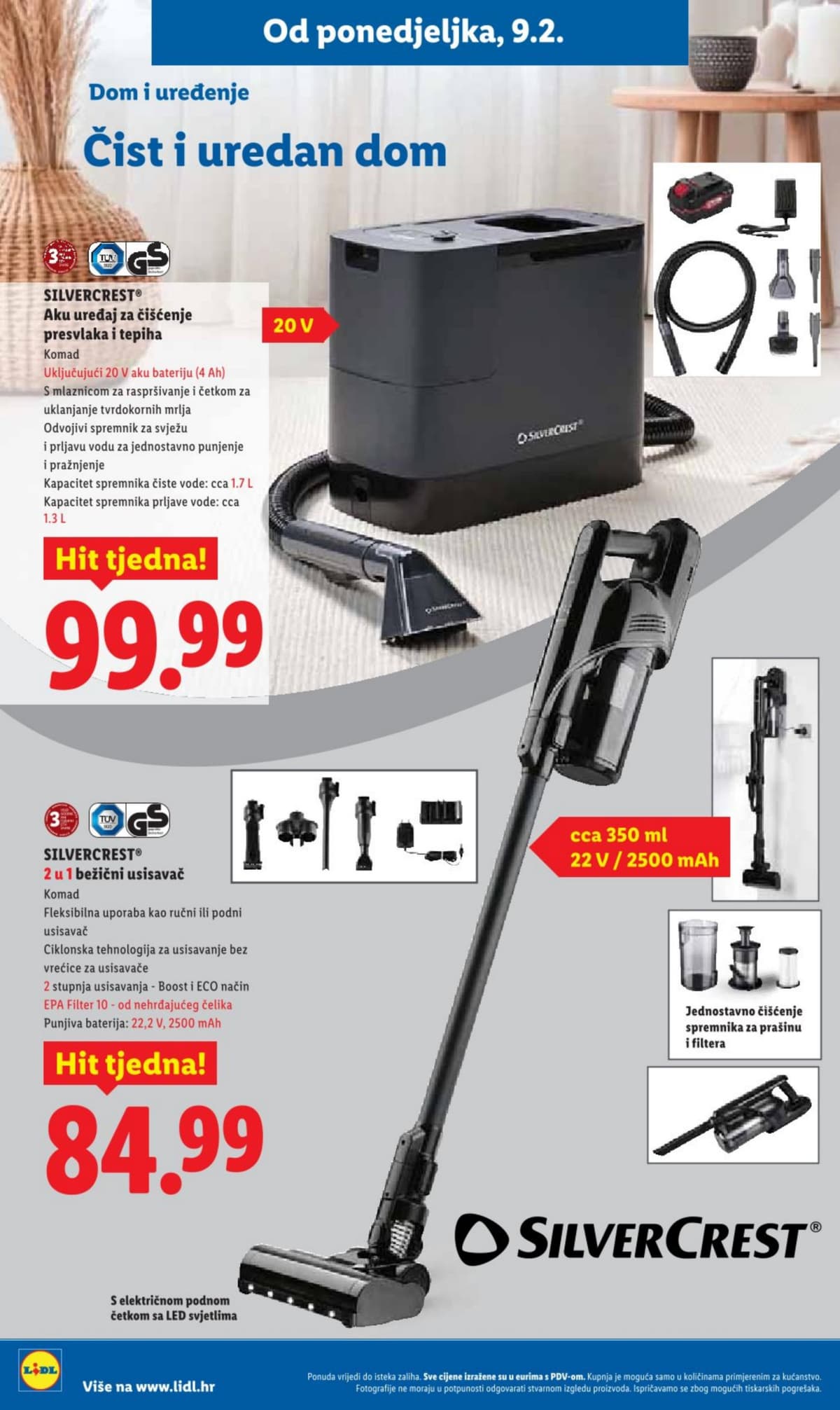 Stranica 2. Lidl kataloga - Tjedna Akcija Neprehrana od 14.02.2026.