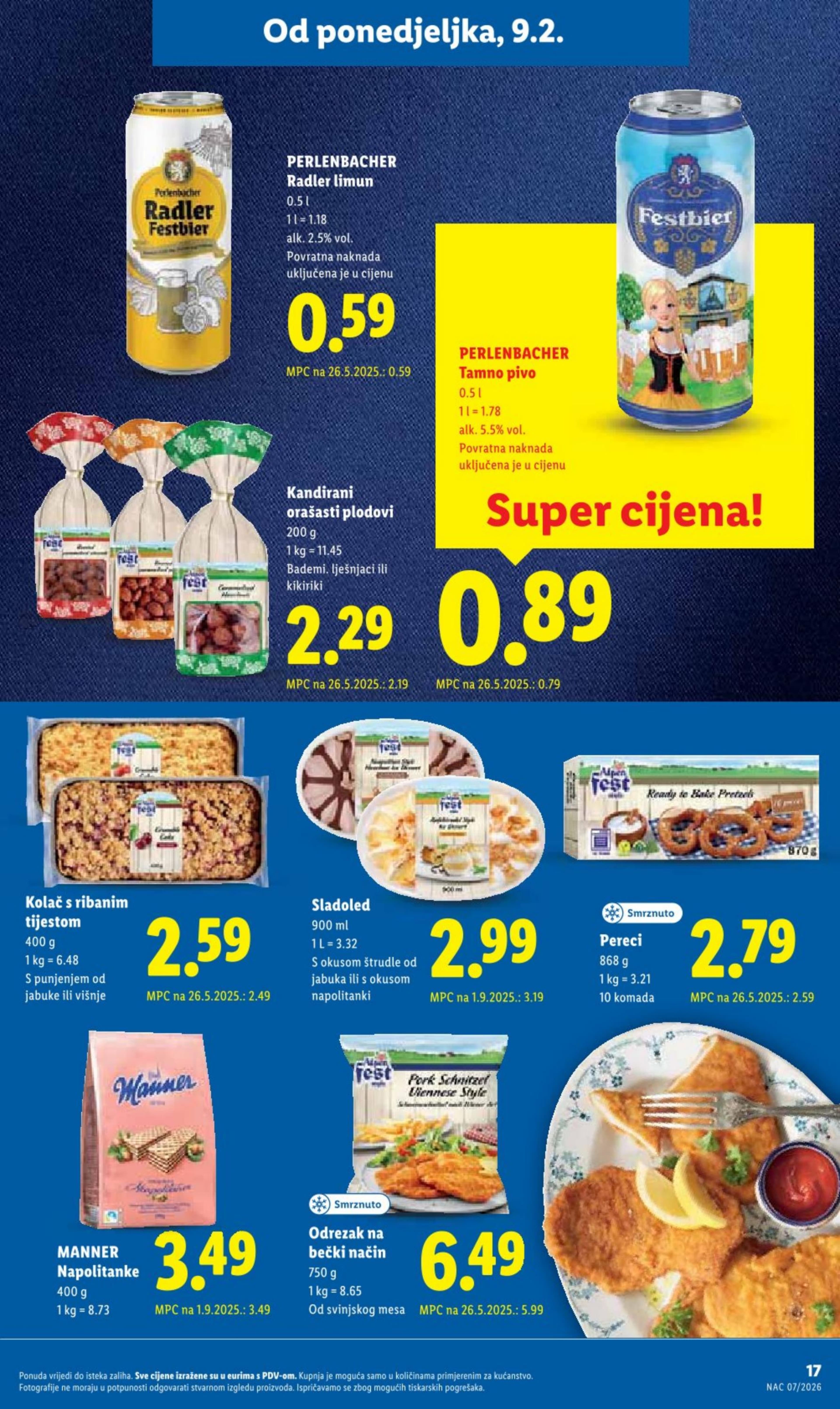 Stranica 17. Lidl kataloga - Tjedna Akcija Prehrana