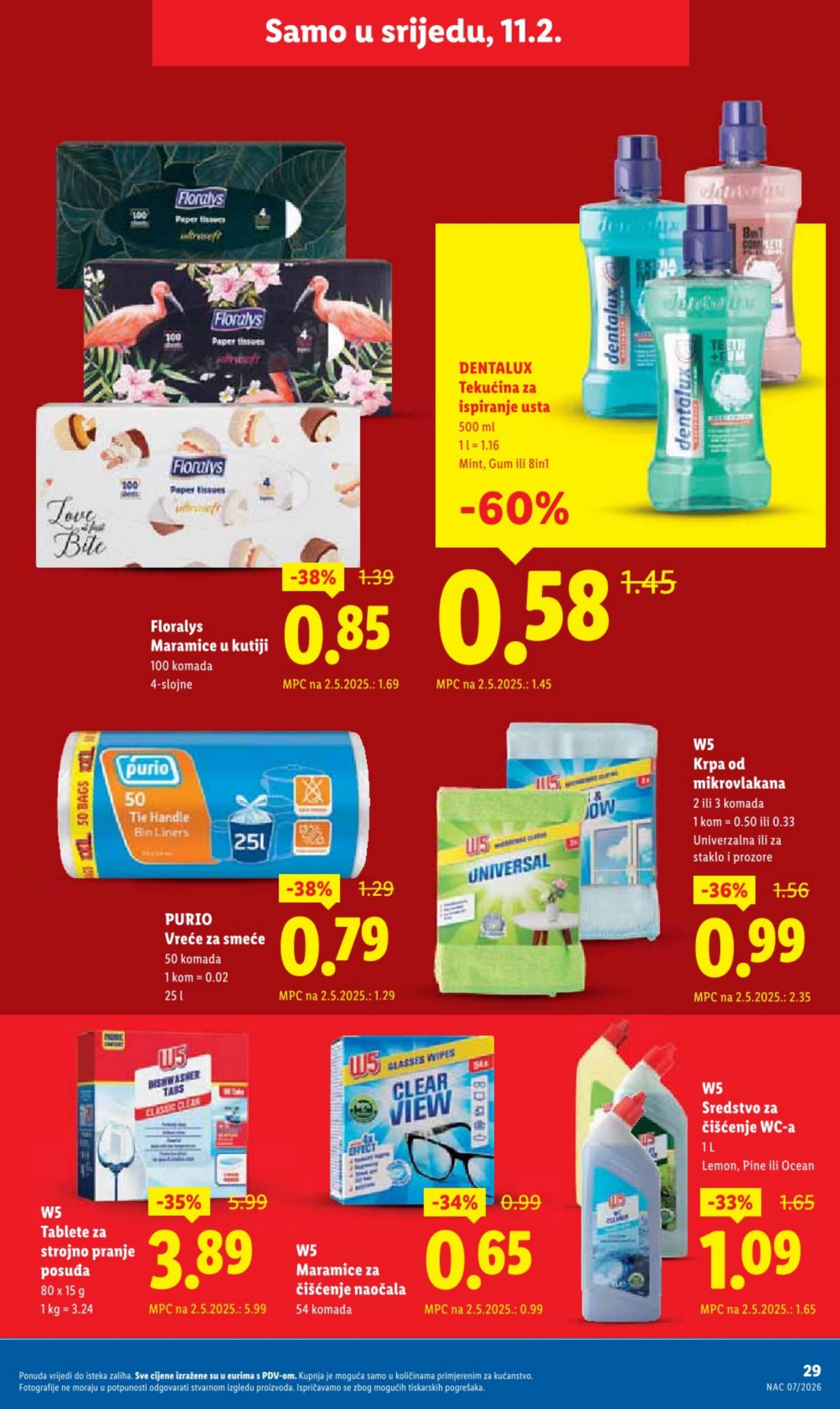 Stranica 29. Lidl kataloga - Tjedna Akcija Prehrana