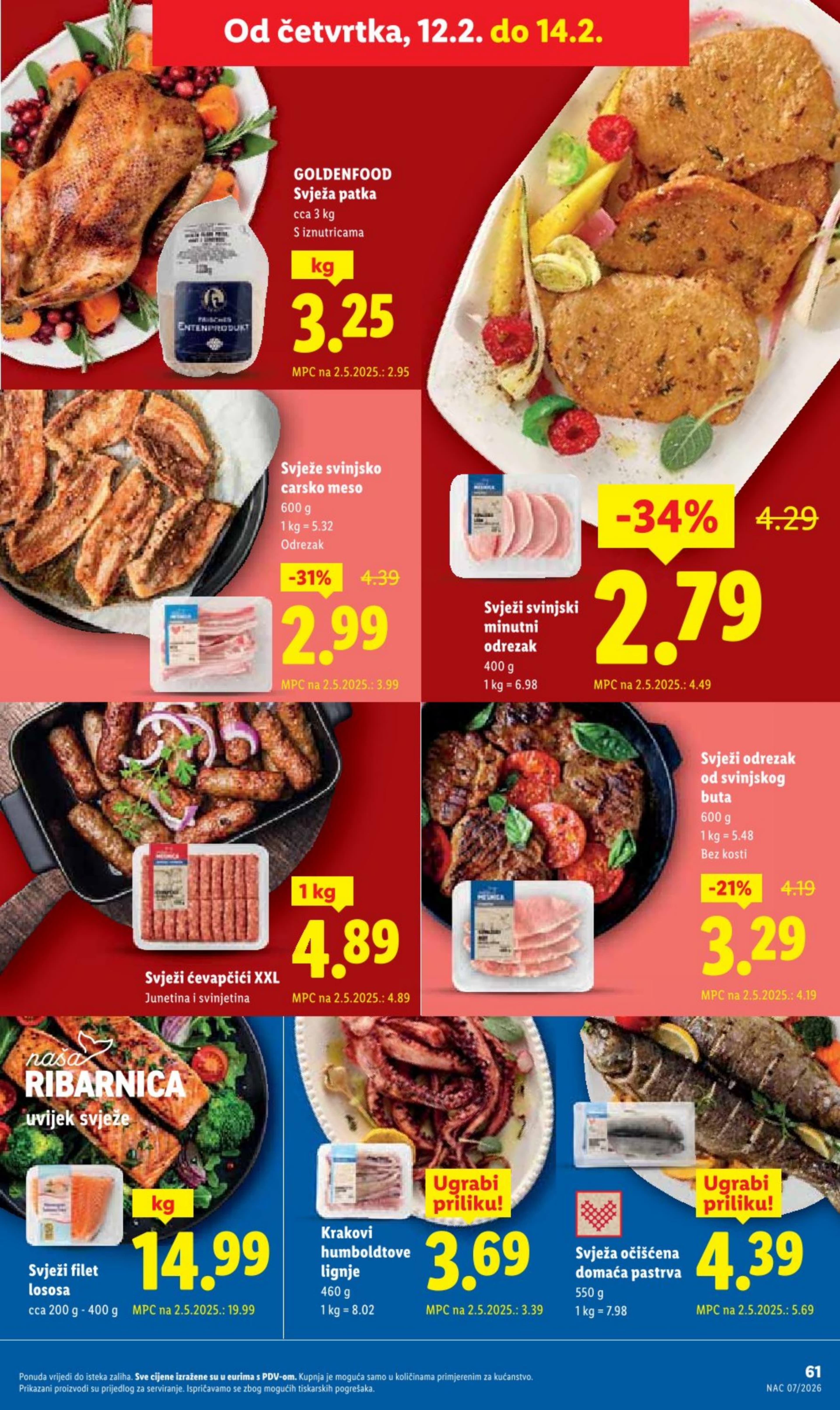 Stranica 33. Lidl kataloga - Tjedna Akcija Prehrana