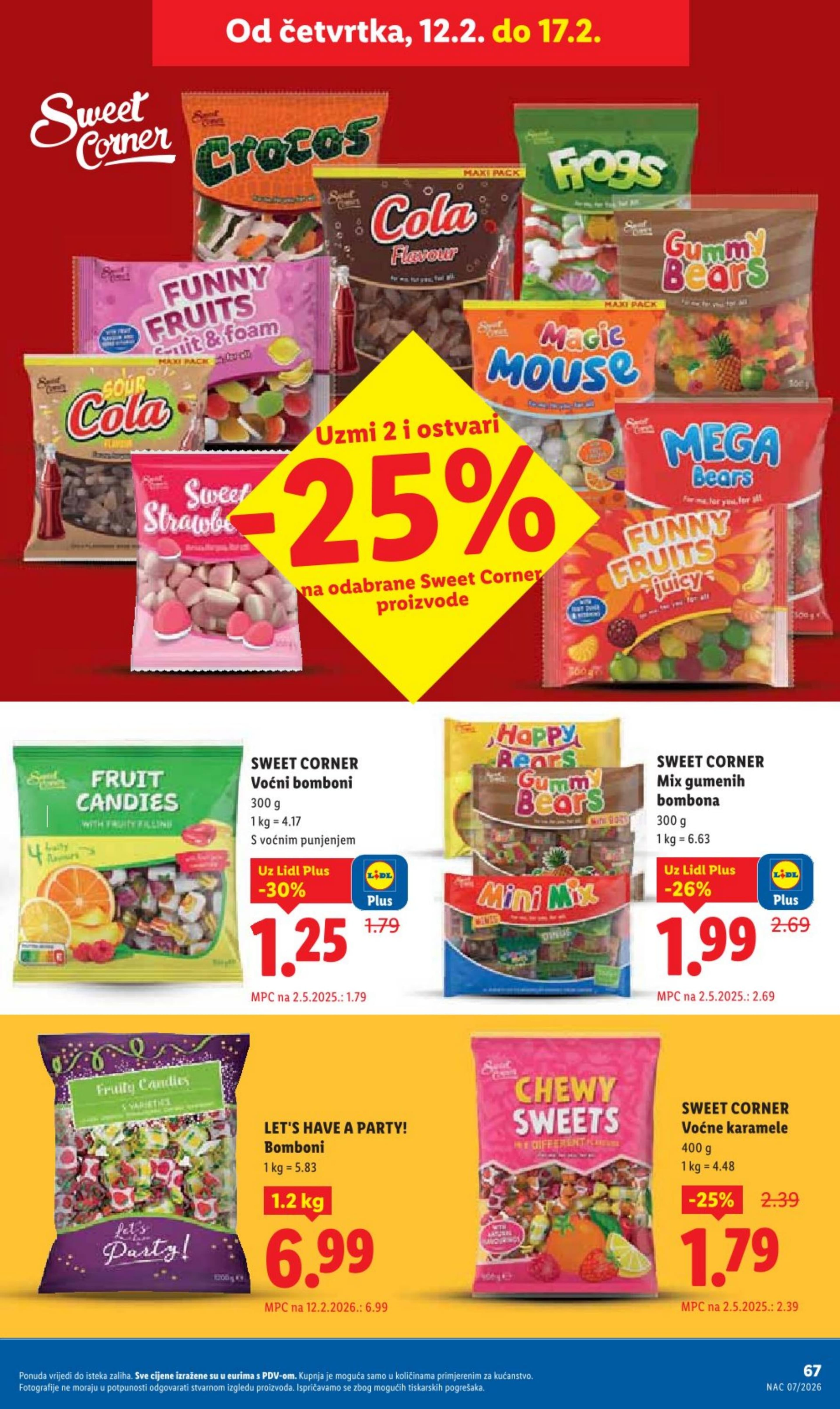 Stranica 39. Lidl kataloga - Tjedna Akcija Prehrana