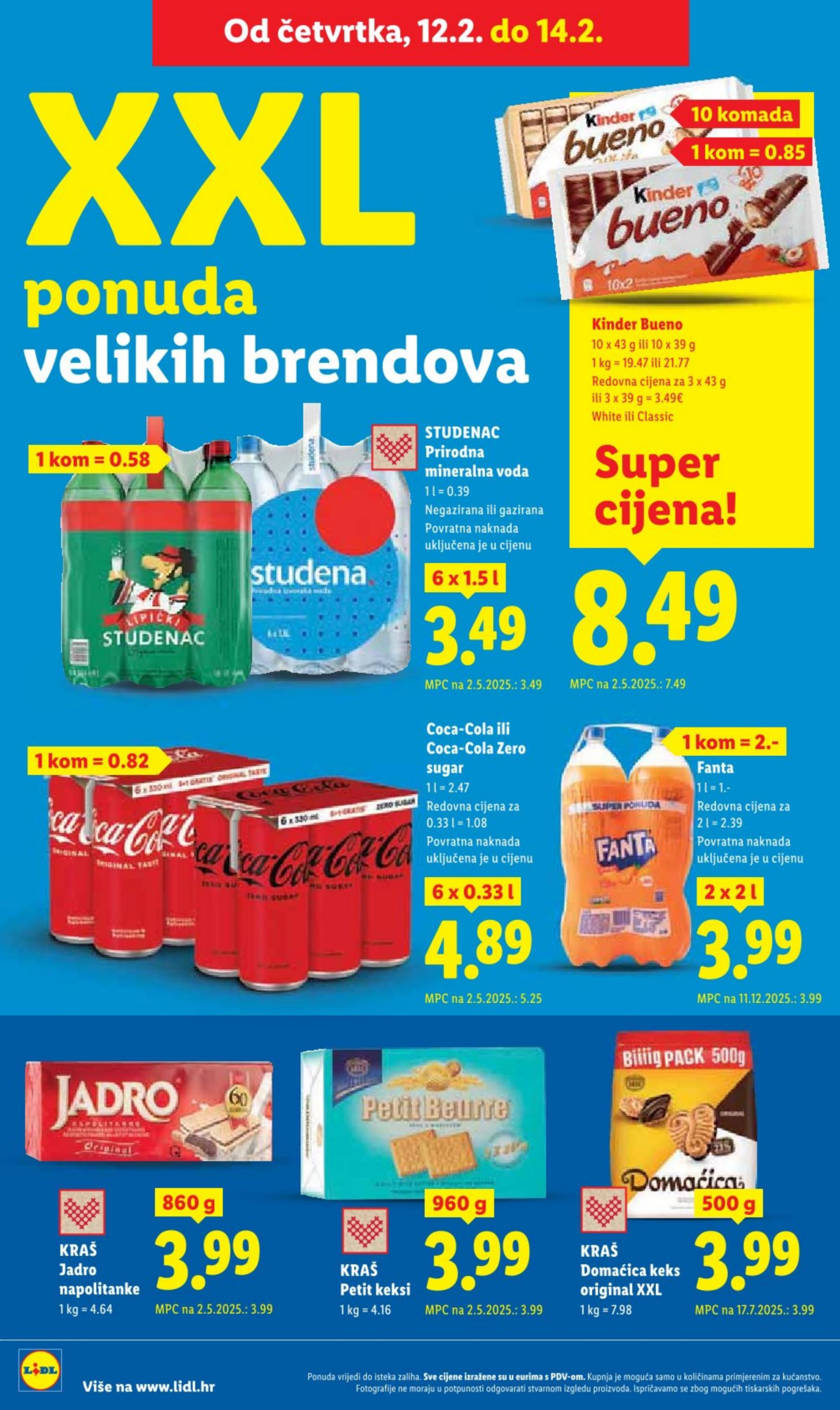 Stranica 40. Lidl kataloga - Tjedna Akcija Prehrana