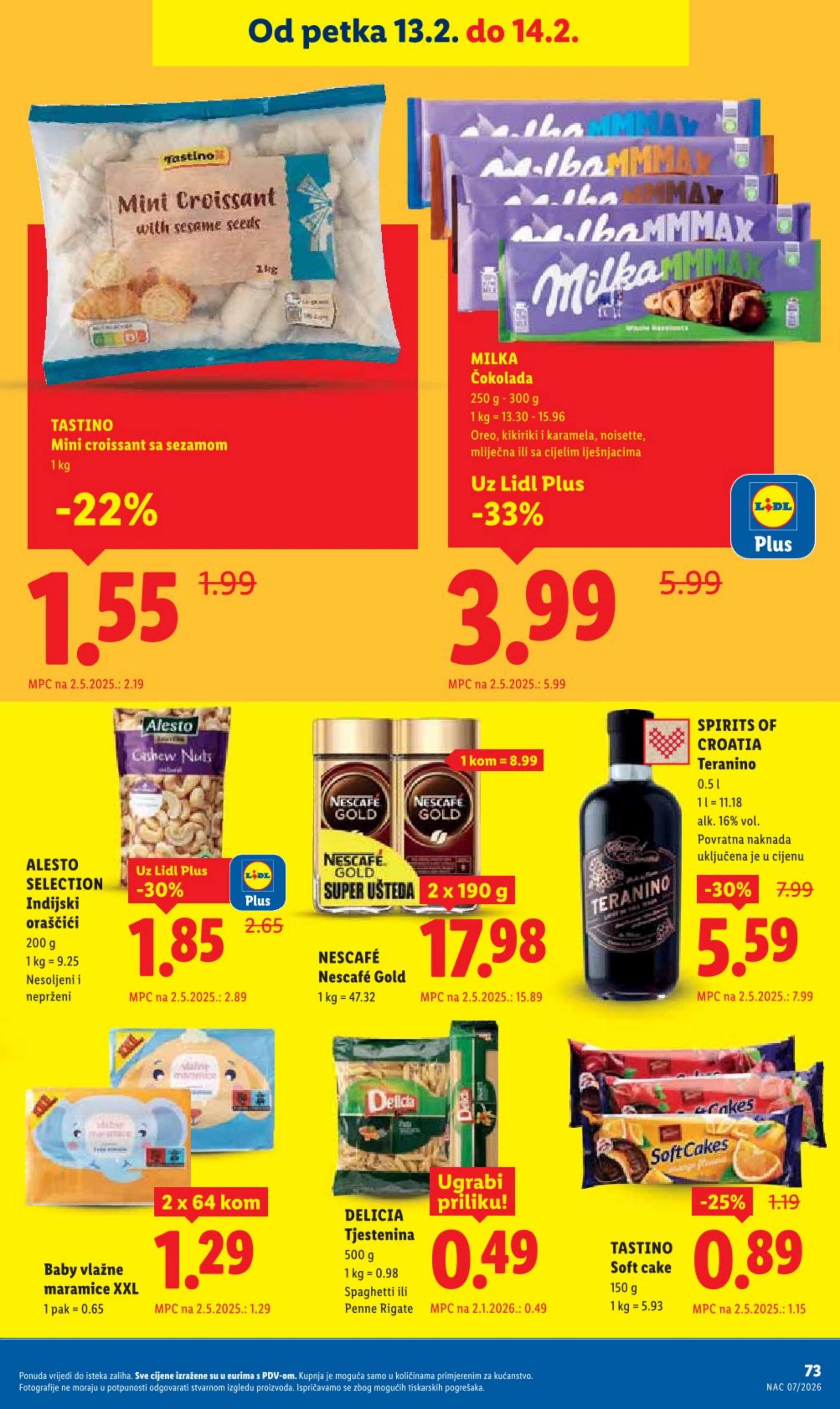 Stranica 45. Lidl kataloga - Tjedna Akcija Prehrana