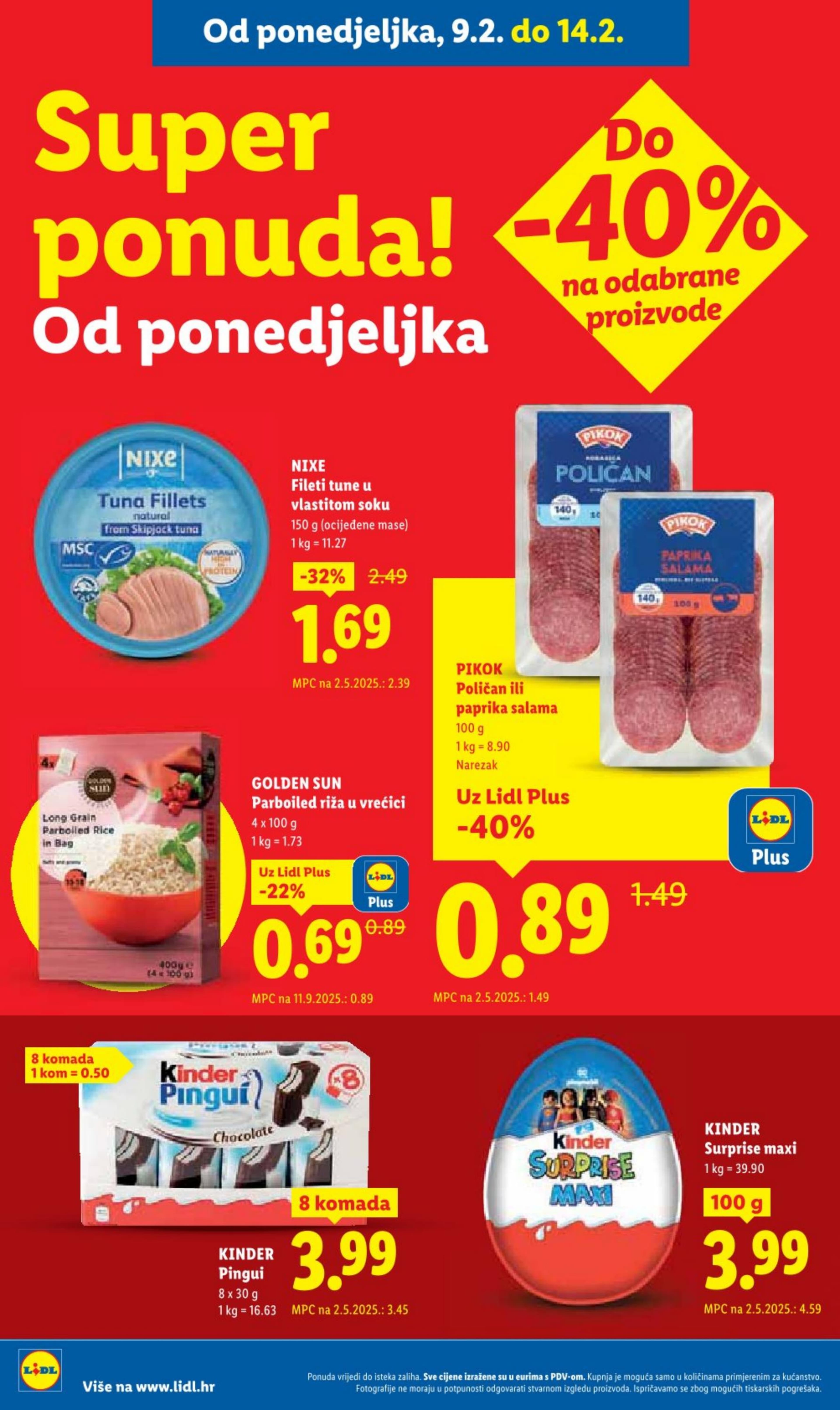 Stranica 6. Lidl kataloga - Tjedna Akcija Prehrana