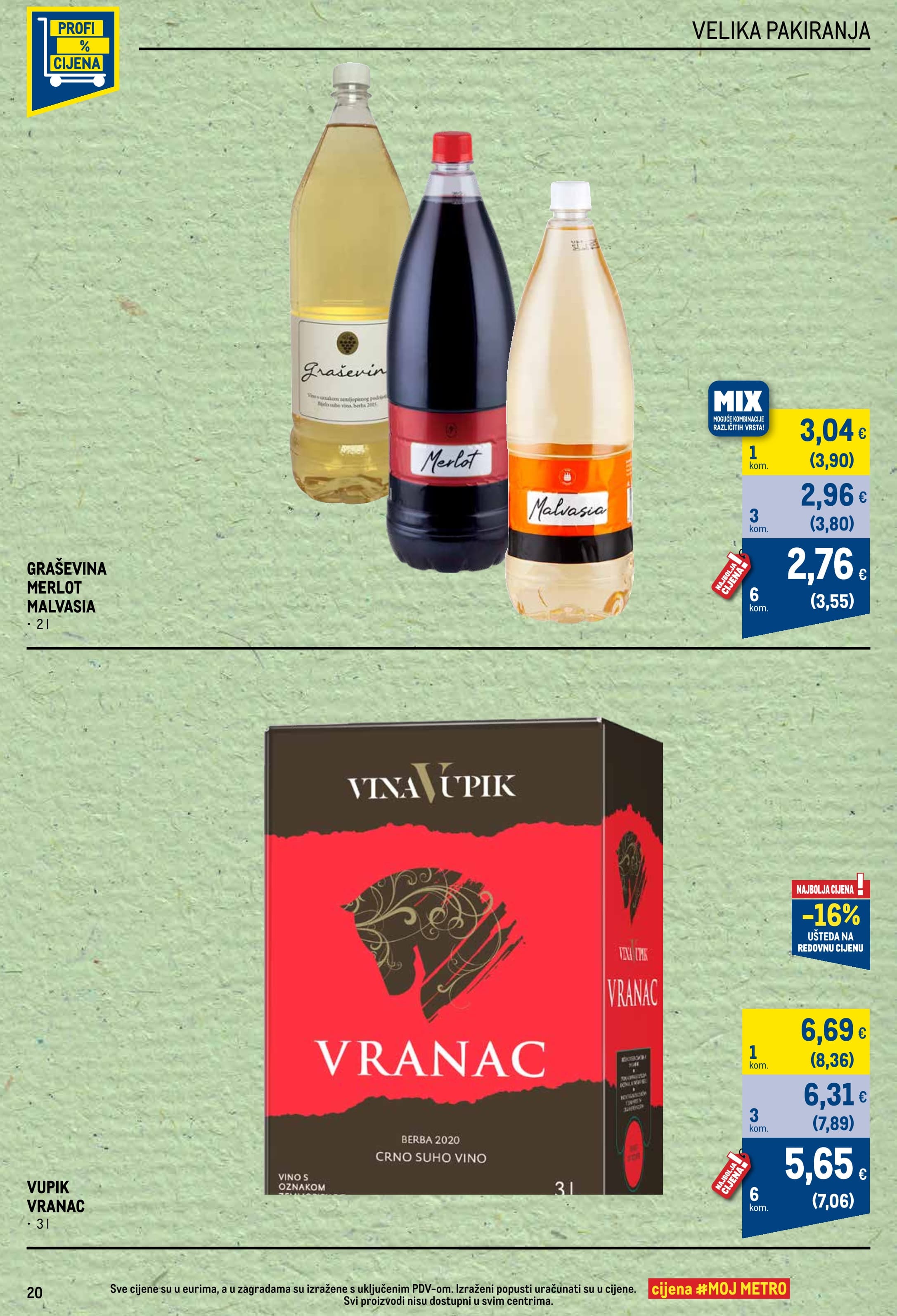 Page from catalog: Vino