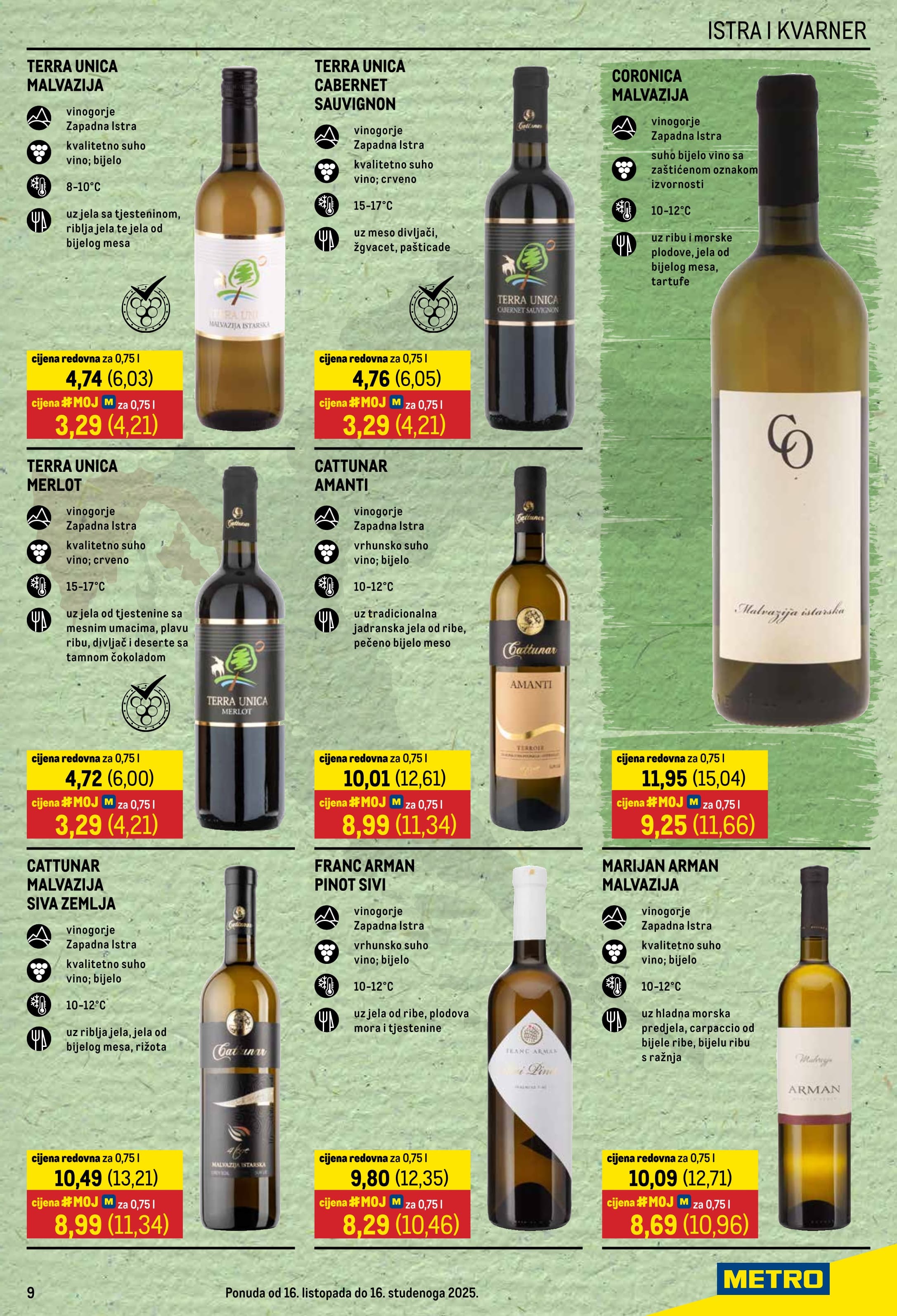 Stranica 9. Metro kataloga - Akcije od 16.10. do 16.11.2025.
