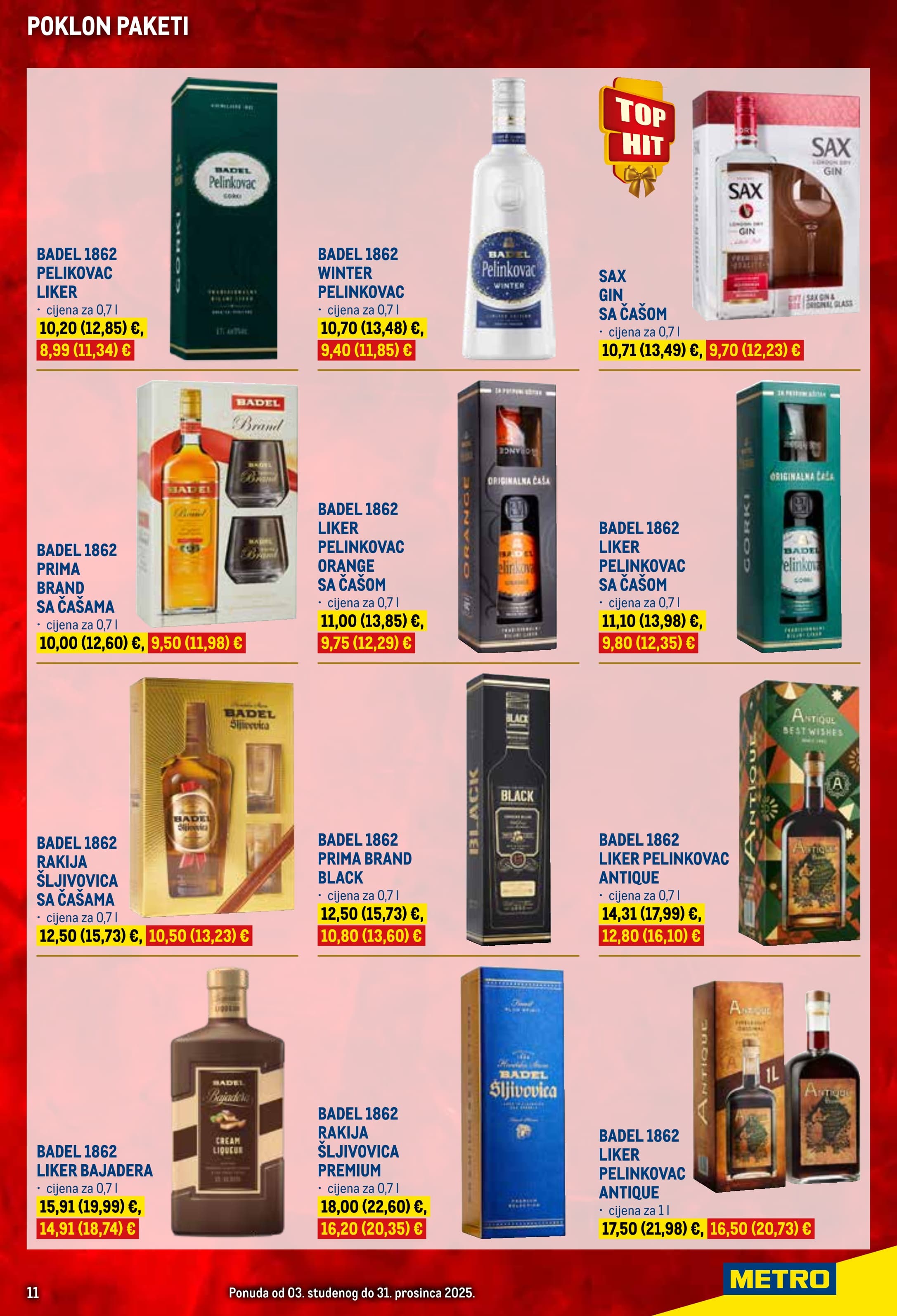 Page from catalog: Poklon paketi