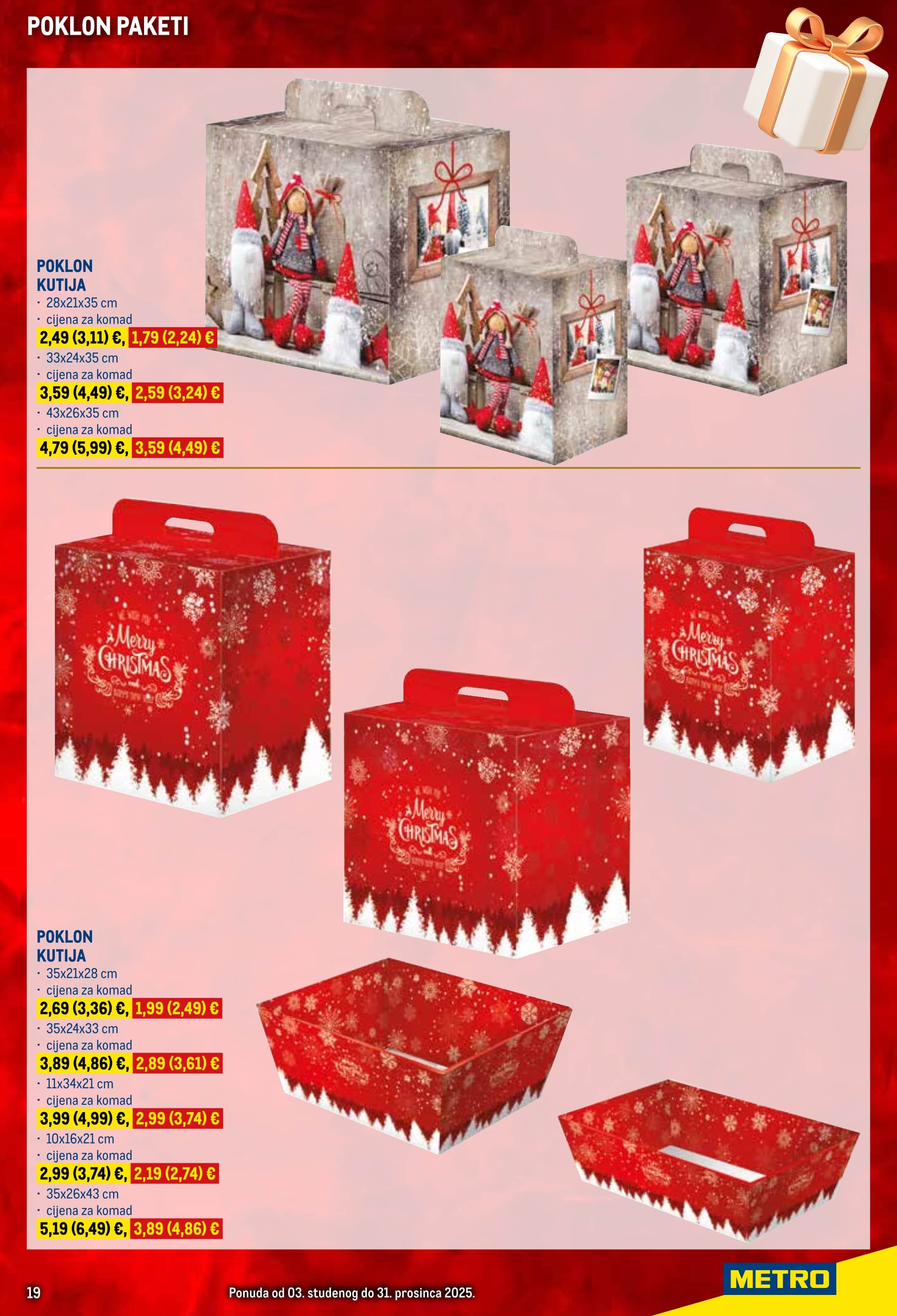 Page from catalog: Poklon paketi