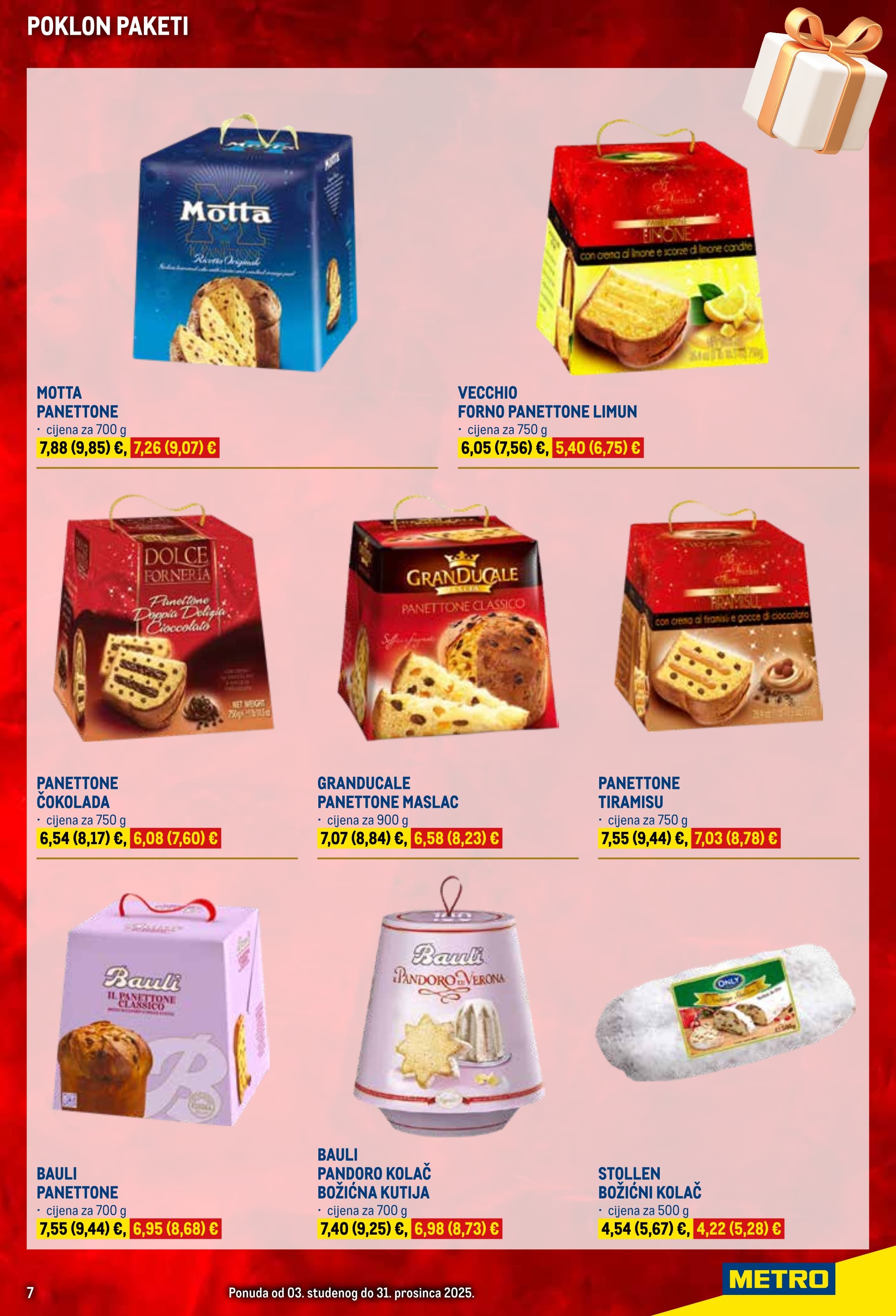 Page from catalog: Poklon paketi