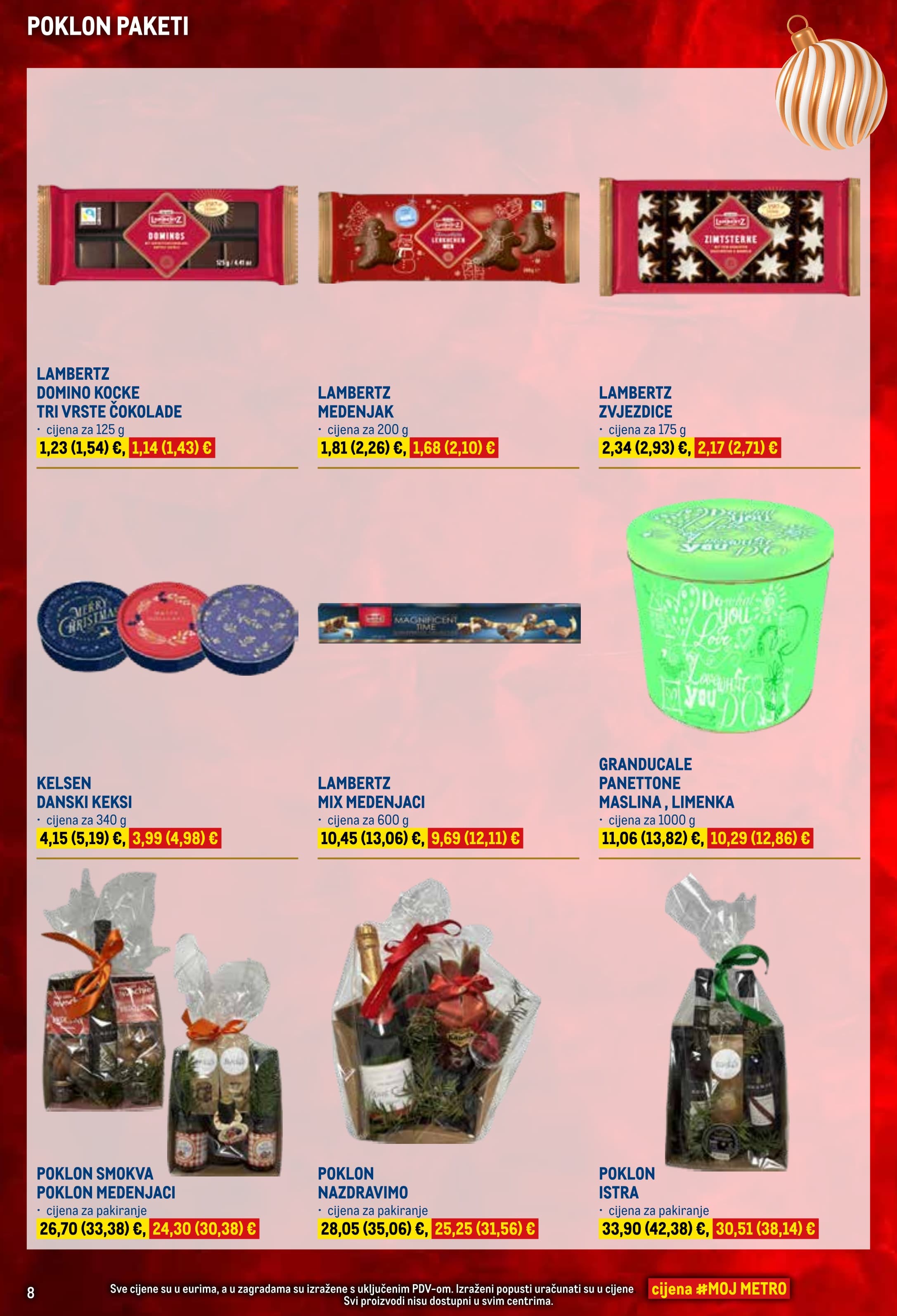 Page from catalog: Poklon paketi